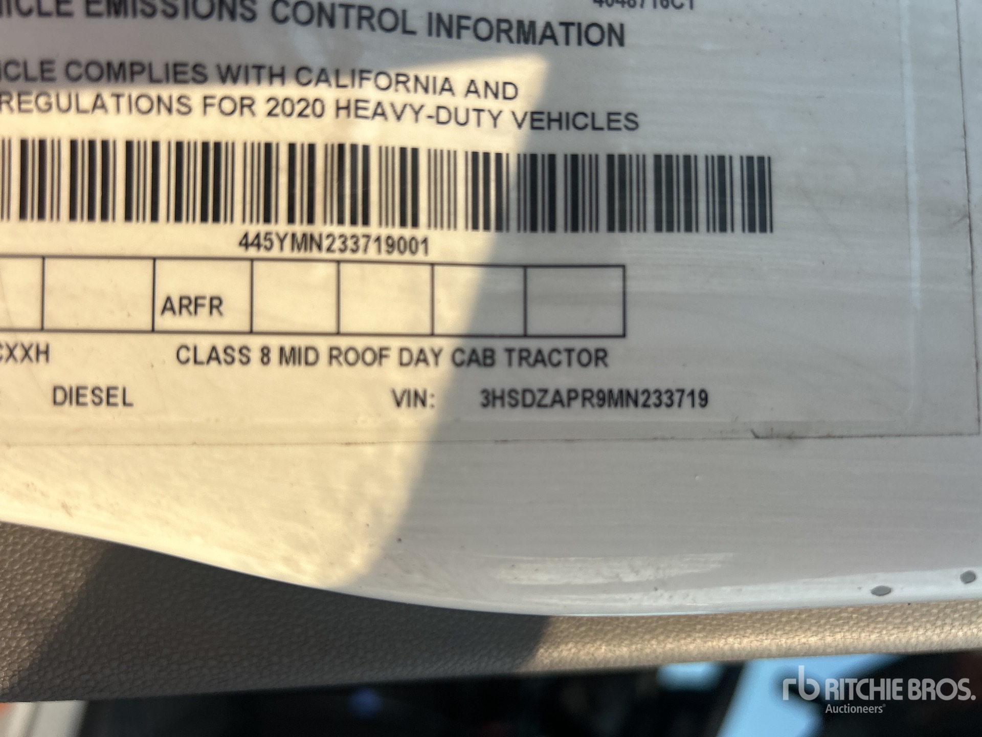 2021 International LT625