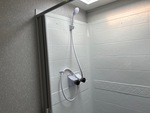 Interior with Shower and Tub Fixtures