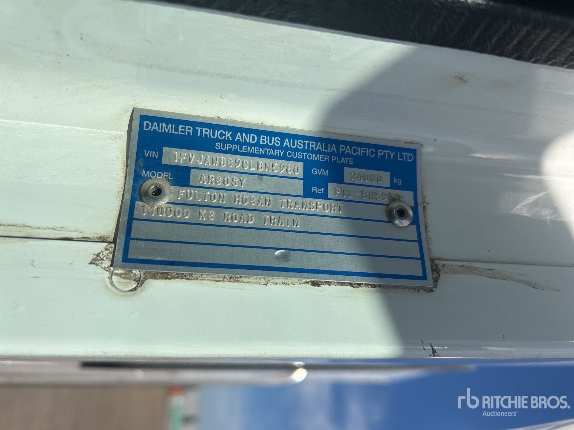 2012 Freightliner Argosy