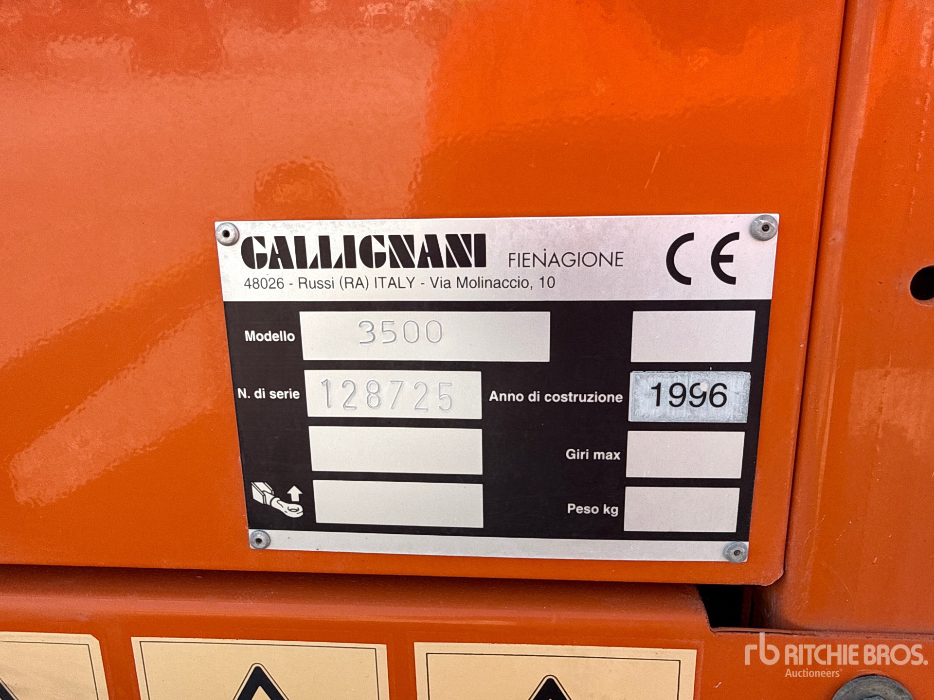 1996 Gallignani 3500