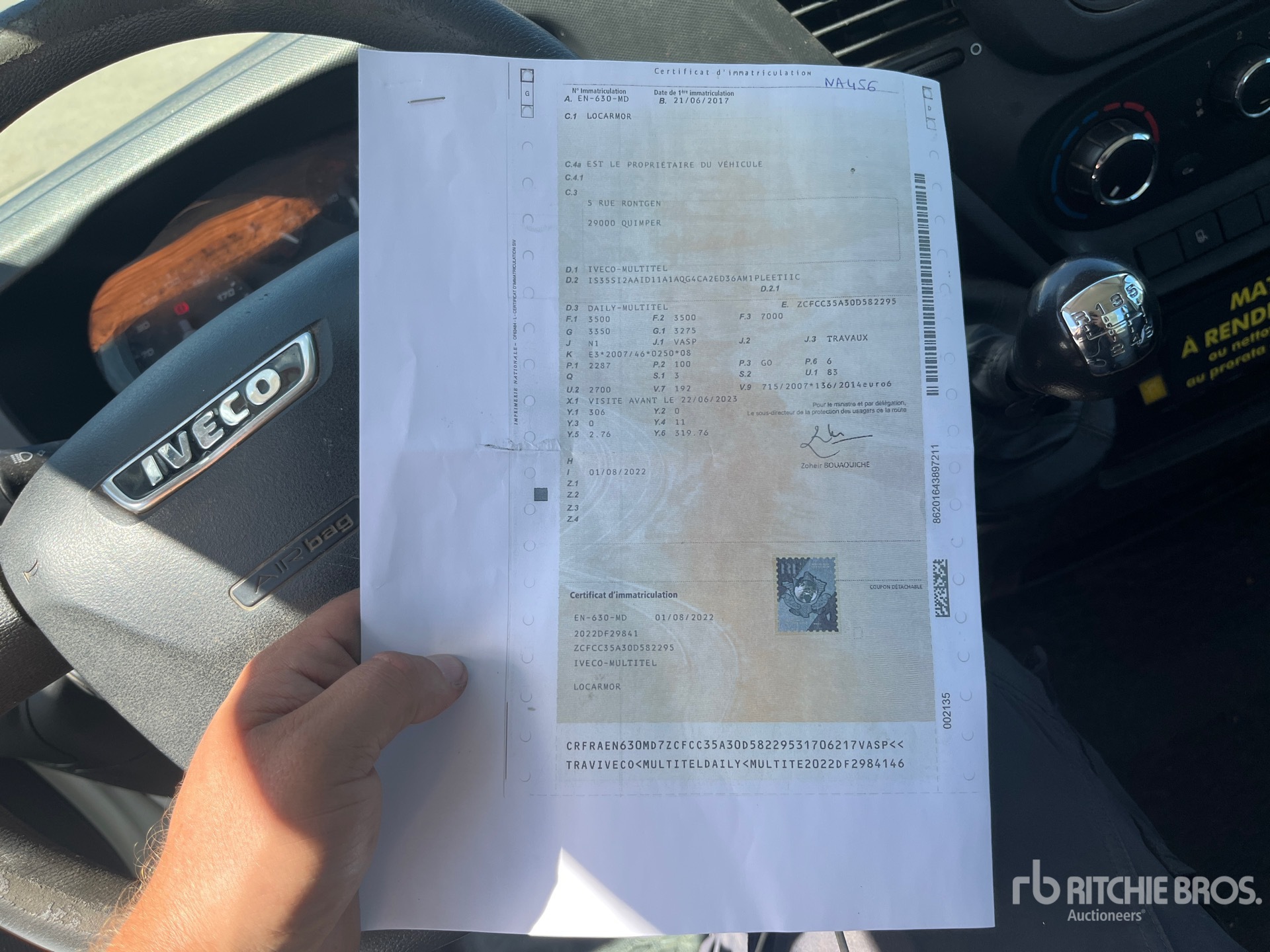 2017 Iveco DAILY 3C14