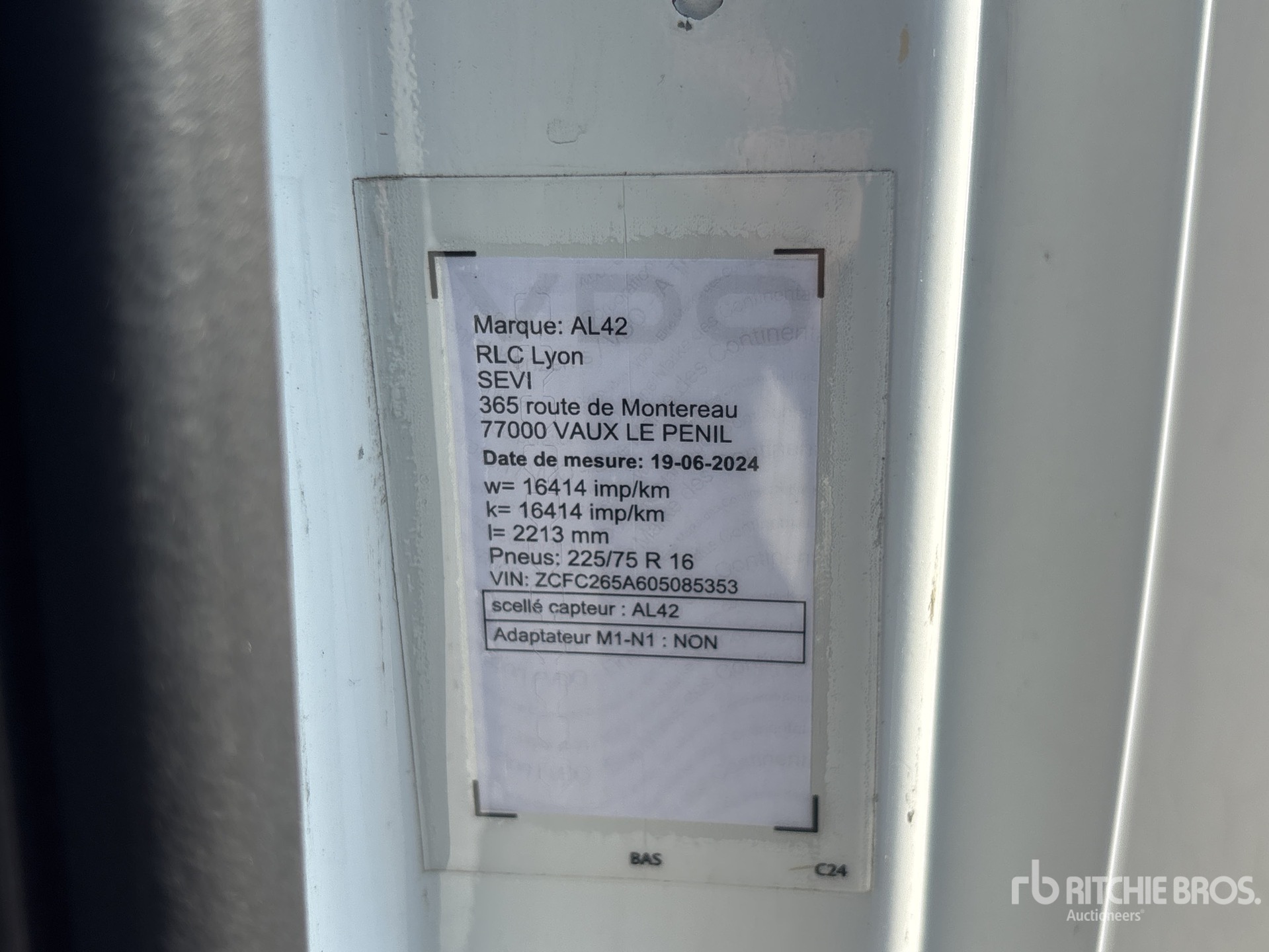 2016 Iveco DAILY 65-140