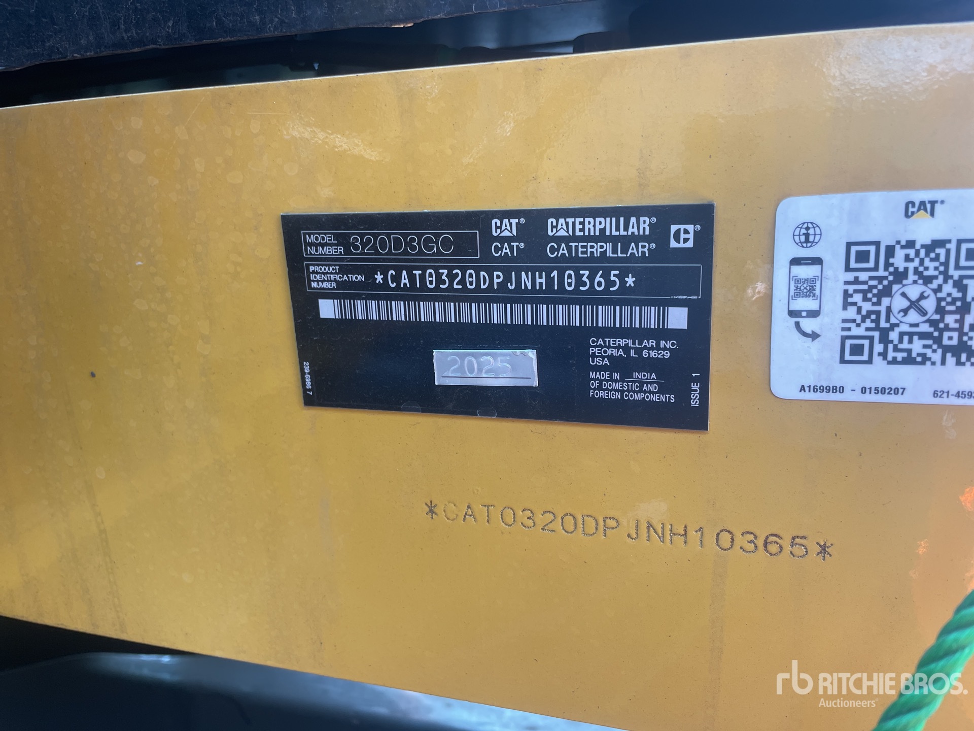 2025 Caterpillar 320D3 GC