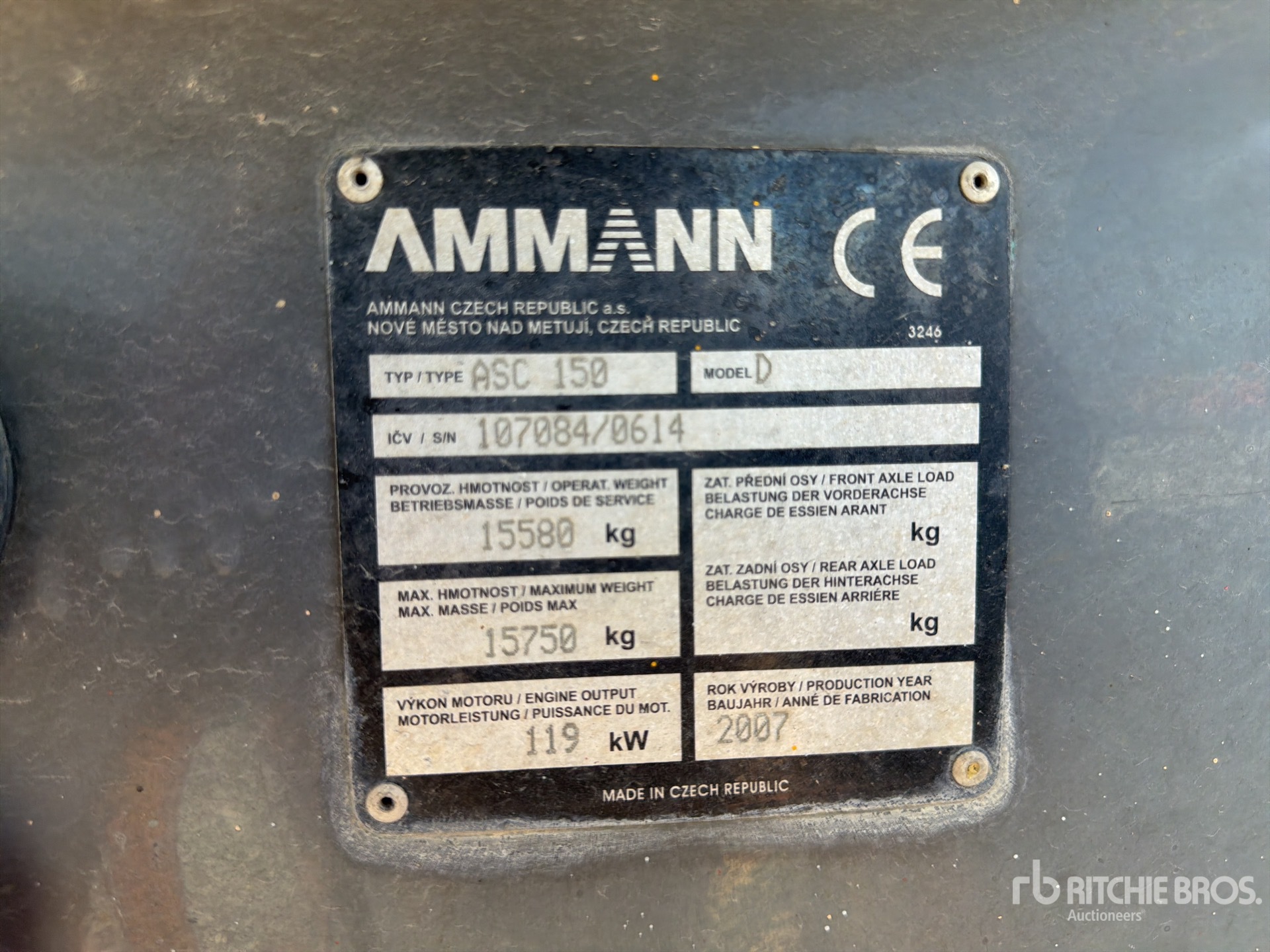 2007 Ammann ASC150D