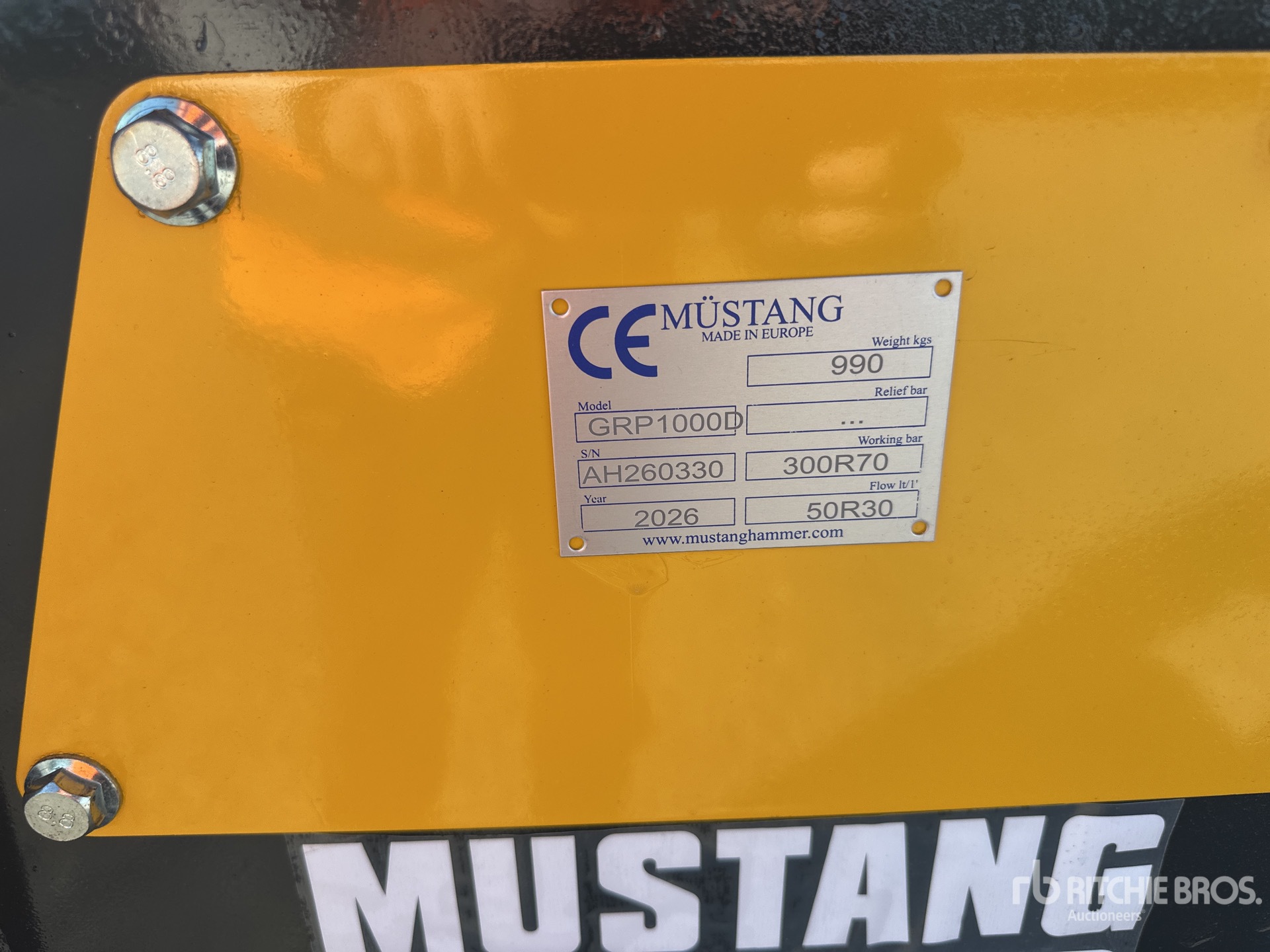 2026 Mustang GRP1000D