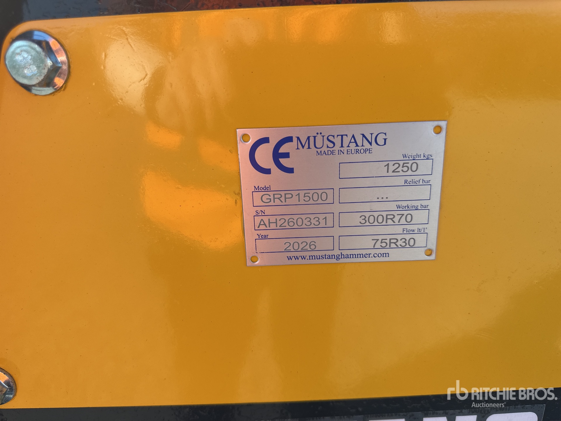 2026 Mustang GRP1500