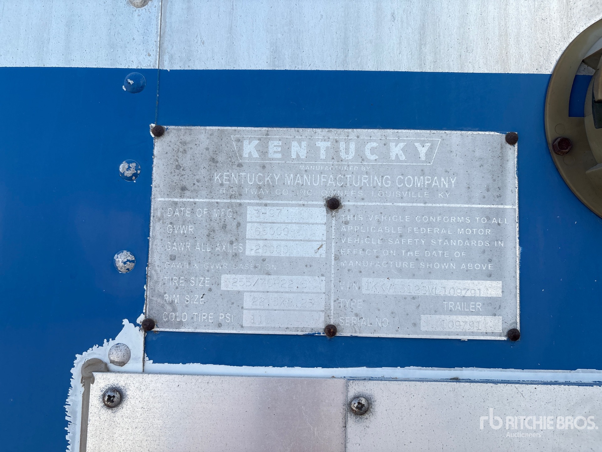 1997 Kentucky 51 ft x 102 in