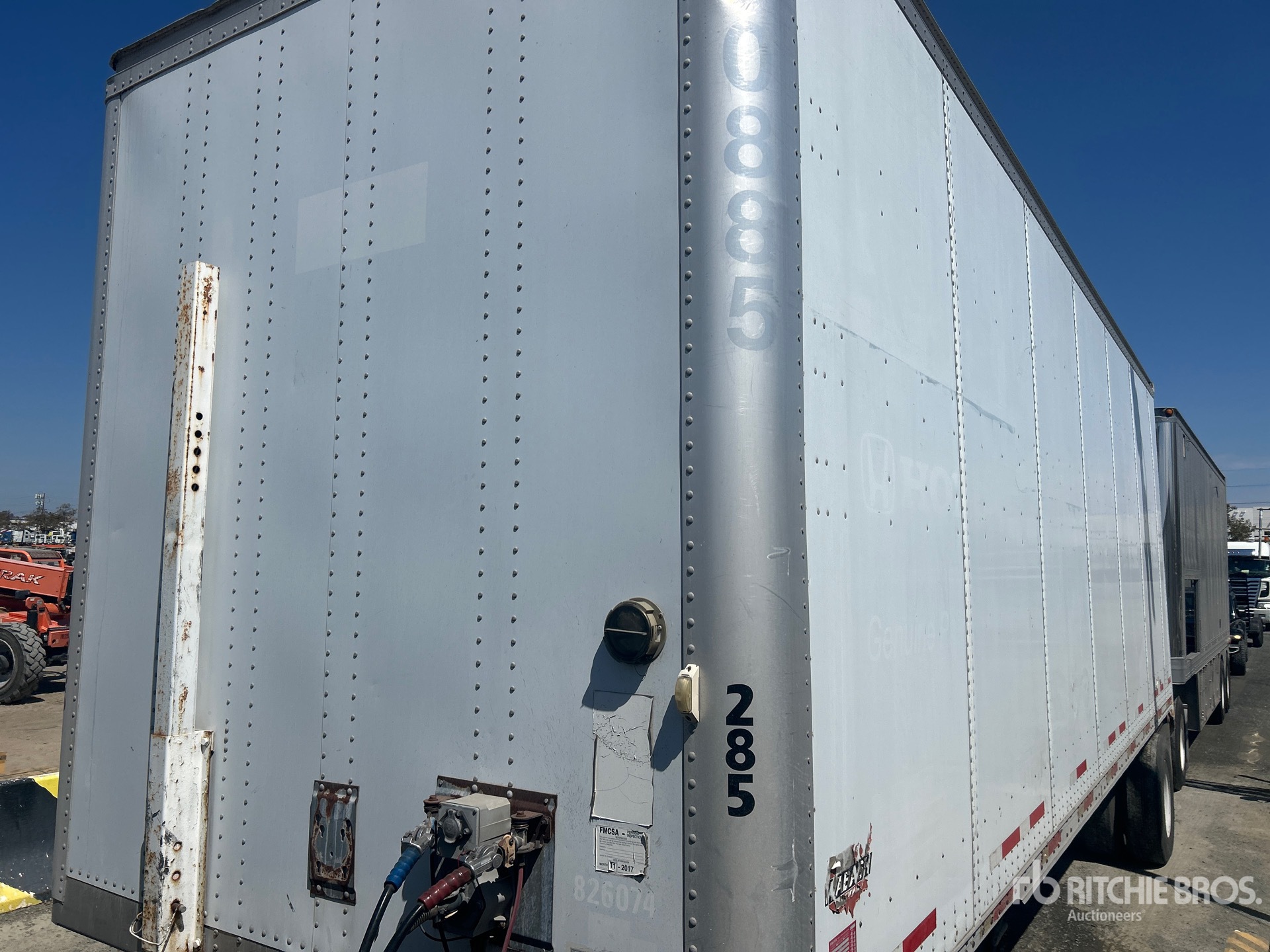 2008 Wabash 28 ft x 102 in S/A
