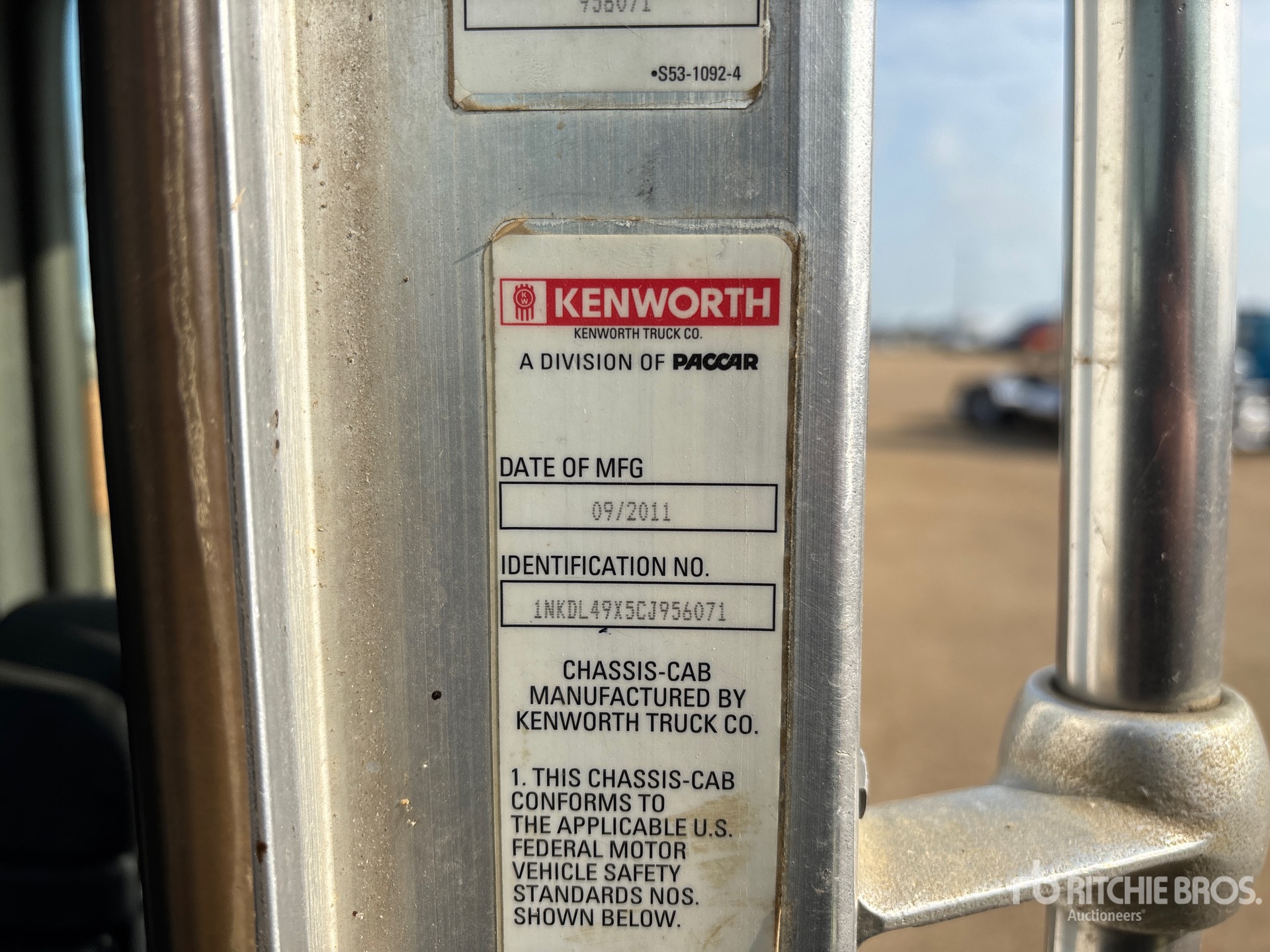 2012 Kenworth T800