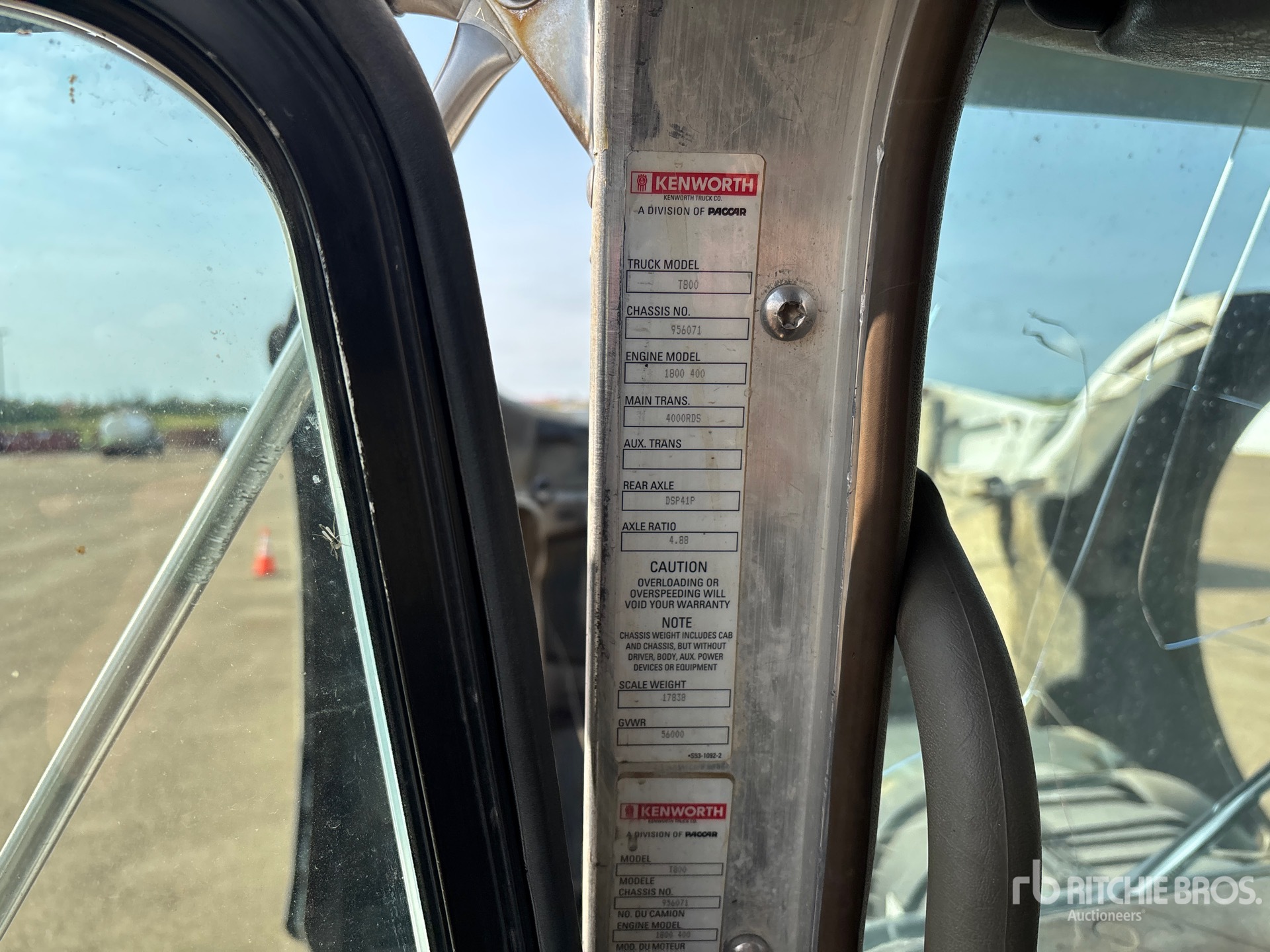2012 Kenworth T800