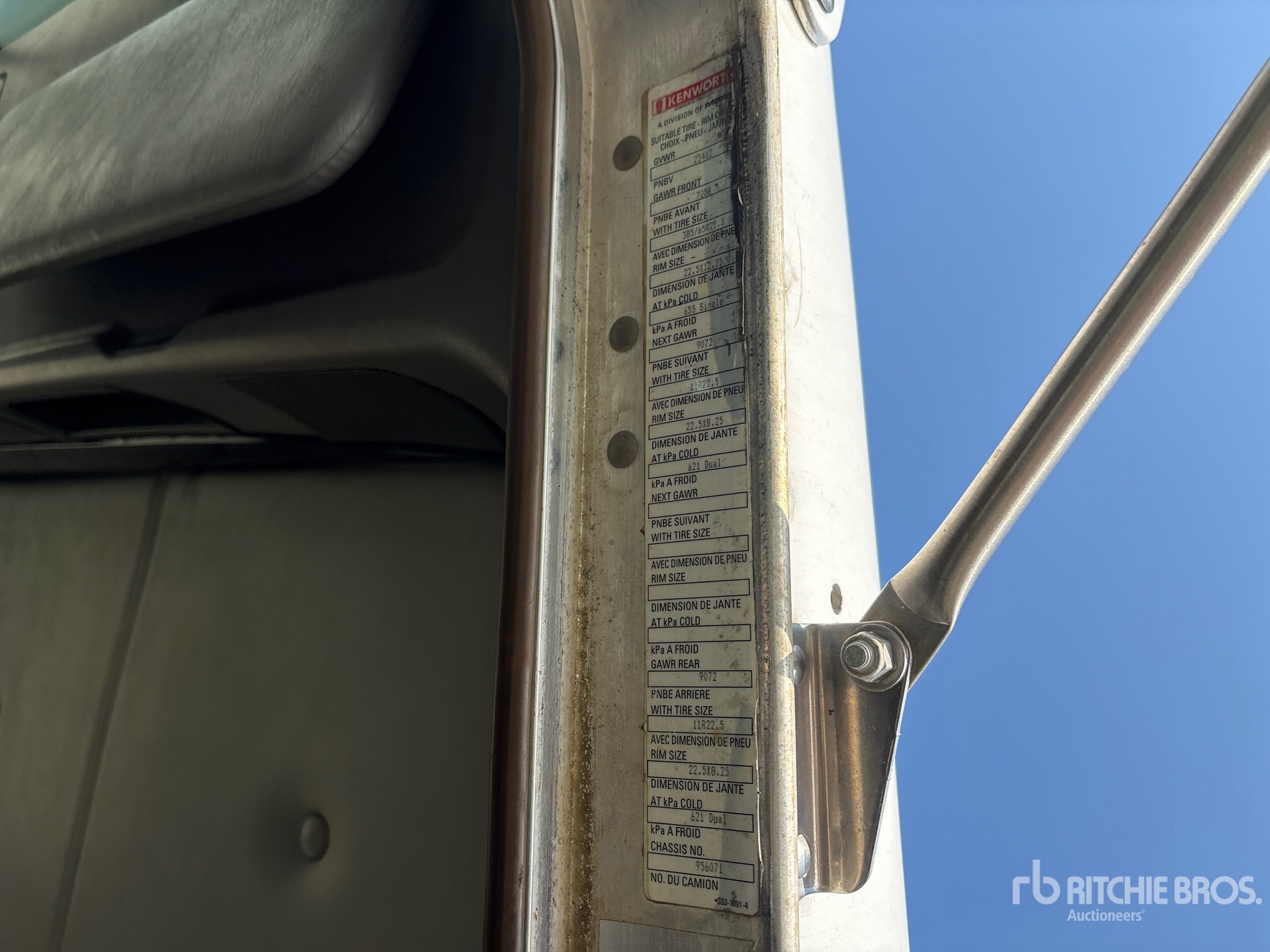 2012 Kenworth T800