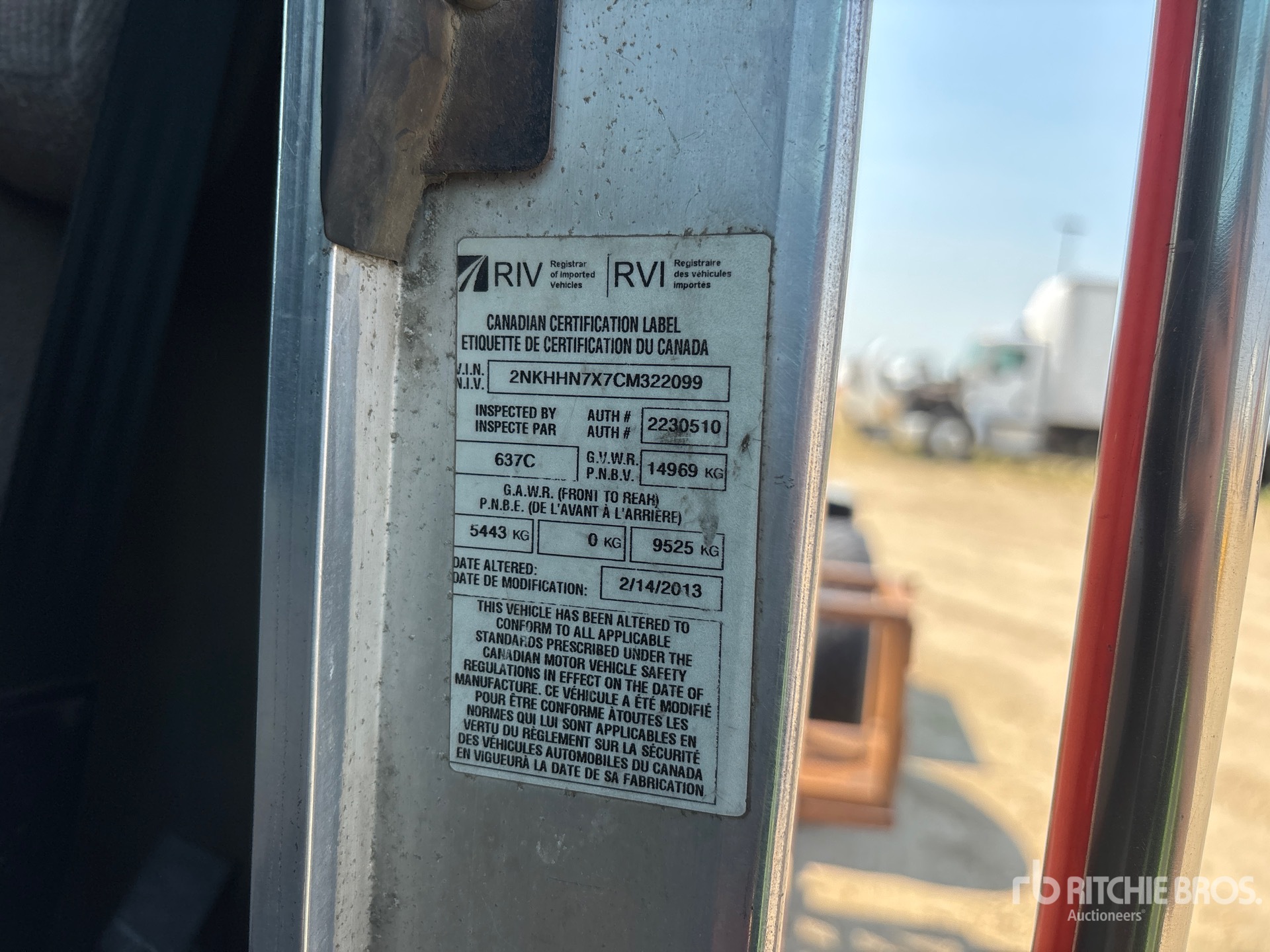 2012 Kenworth T370