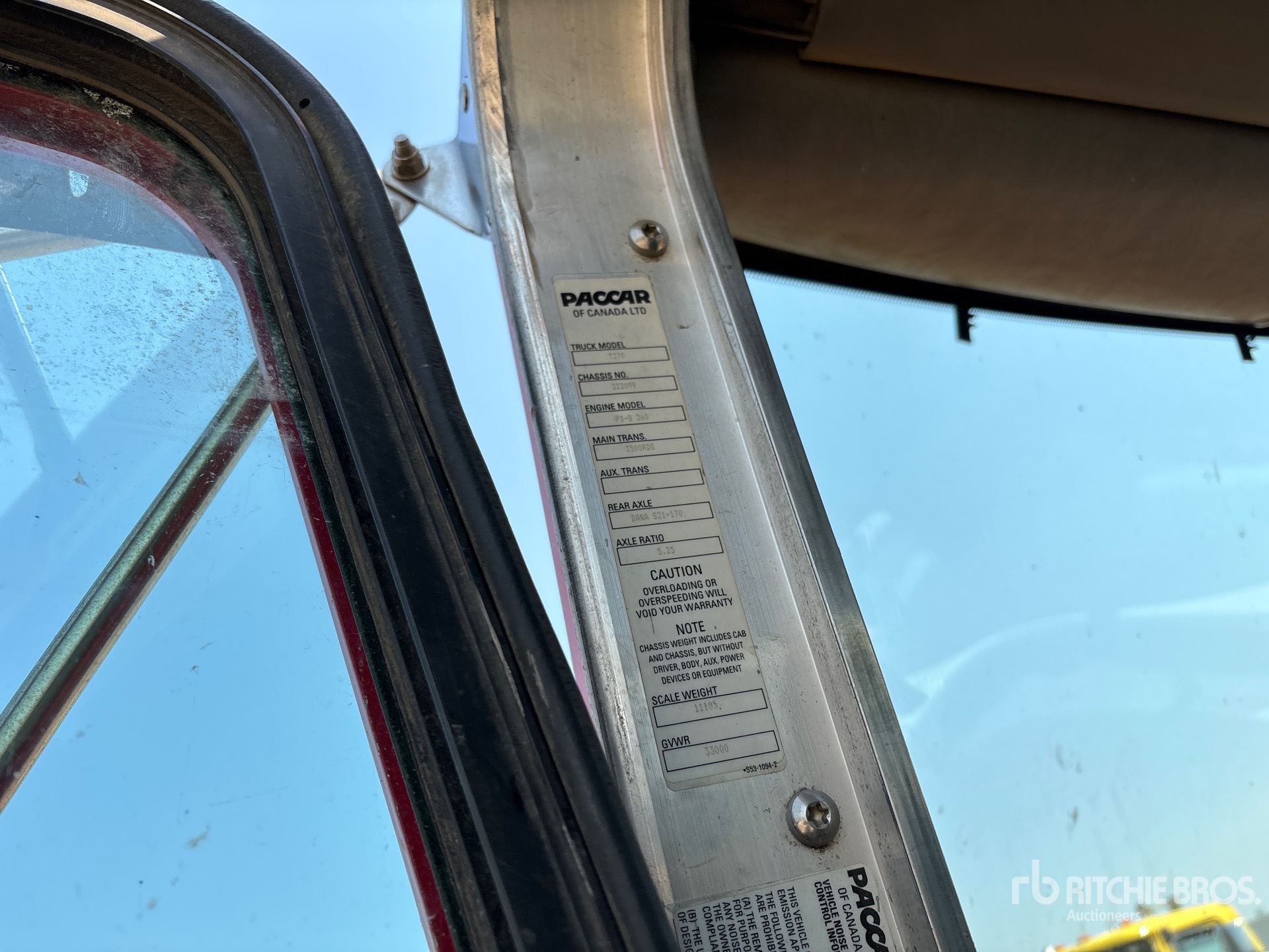 2012 Kenworth T370