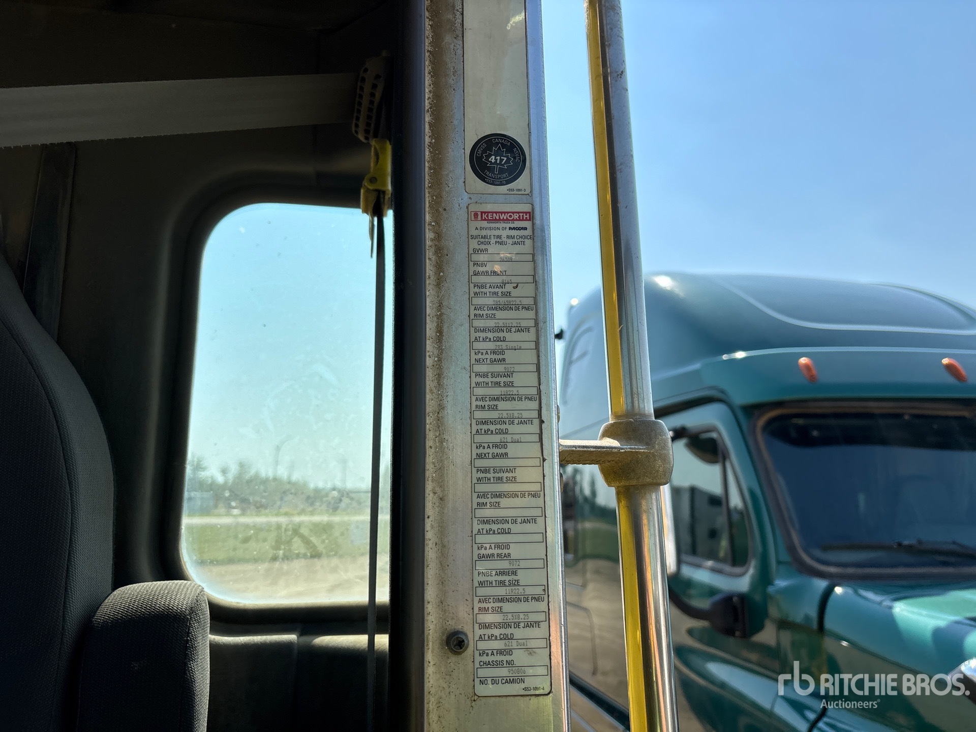 2012 Kenworth T800