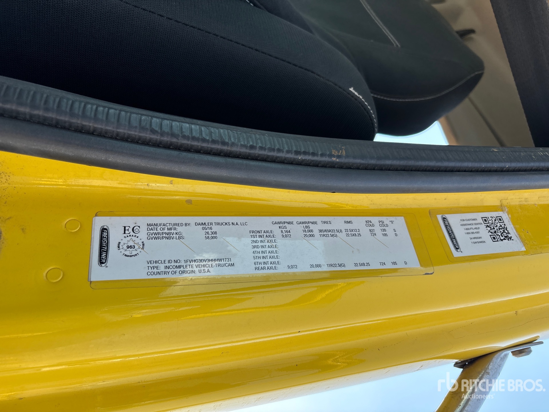 2017 Freightliner 114SD