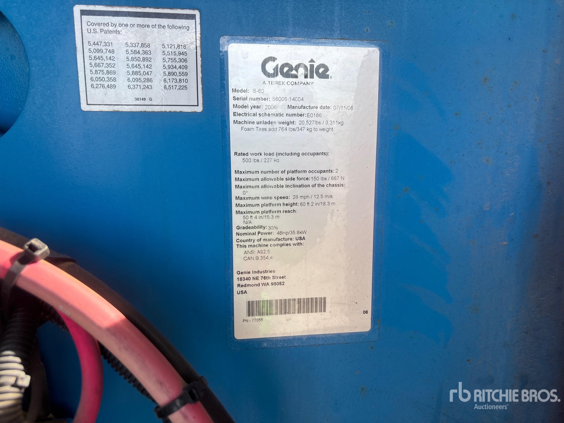 2006 Genie S60