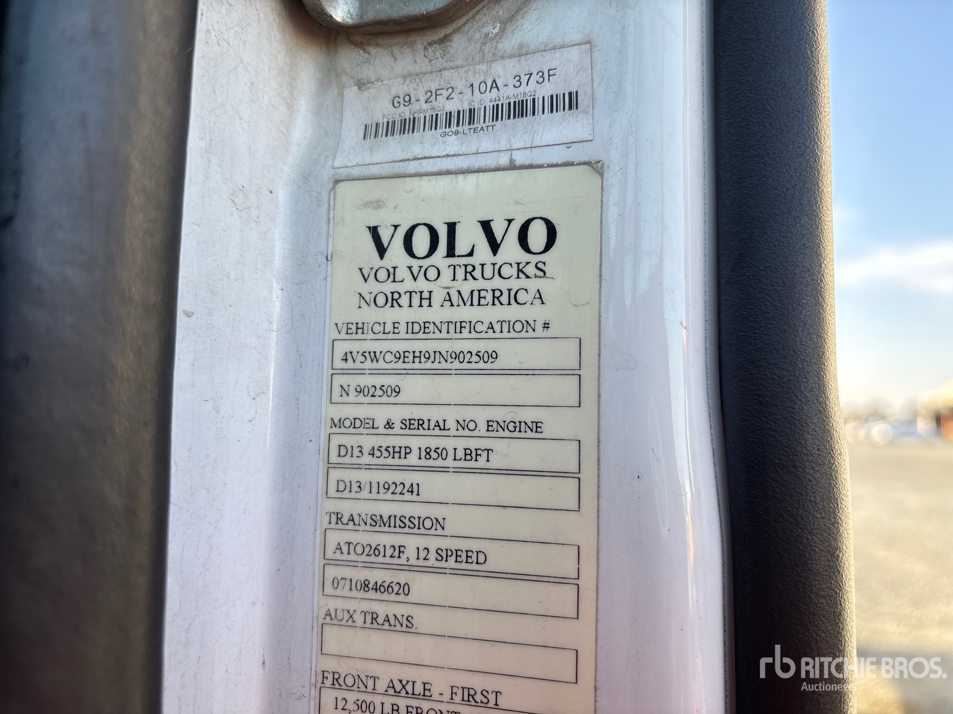 2018 Volvo VNR