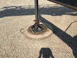 Chassis with Stan stóp/podkładek podpory