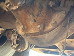 Underbody with Rear Drive Axle