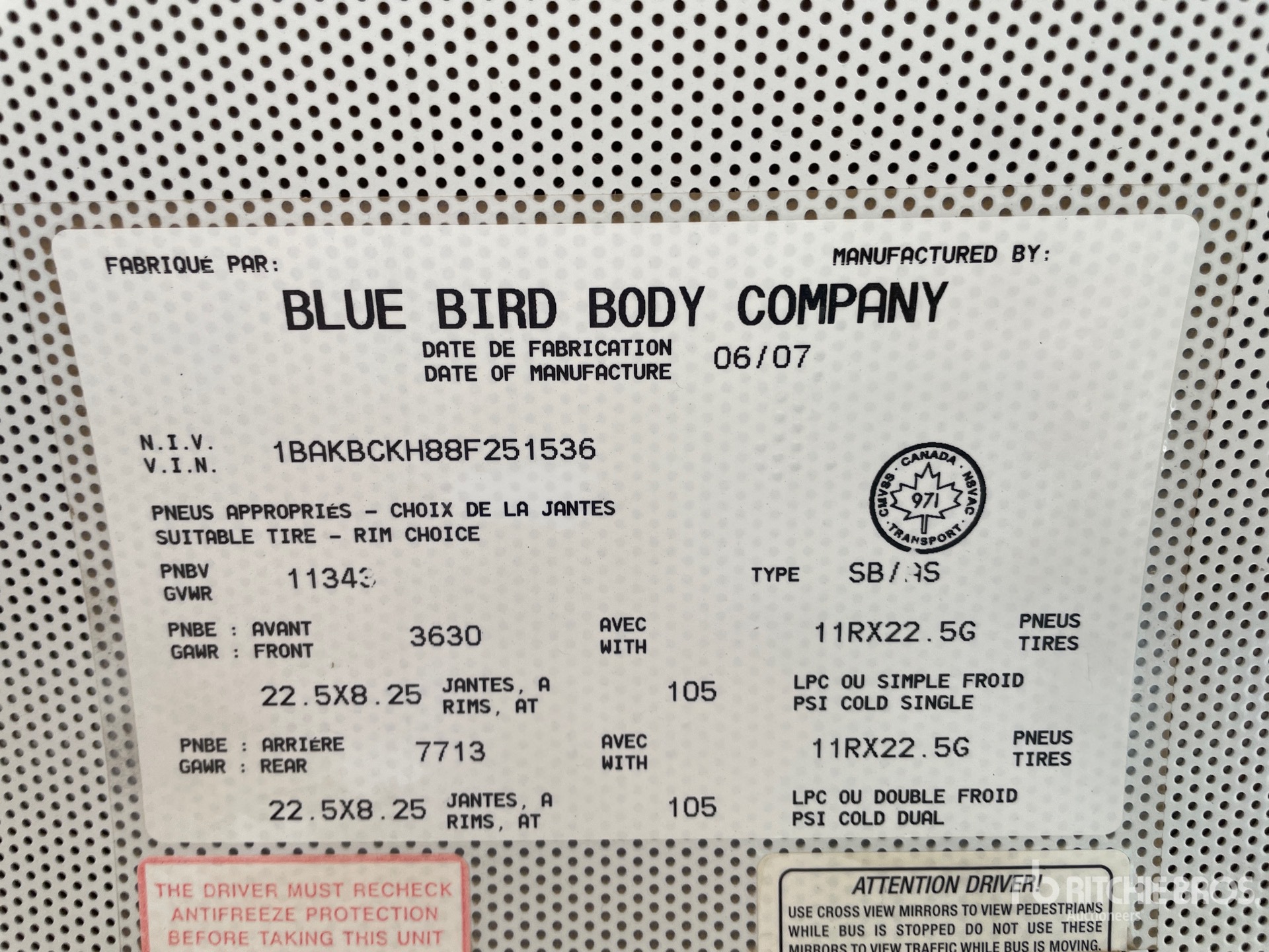 2008 Bluebird 48-Seat School