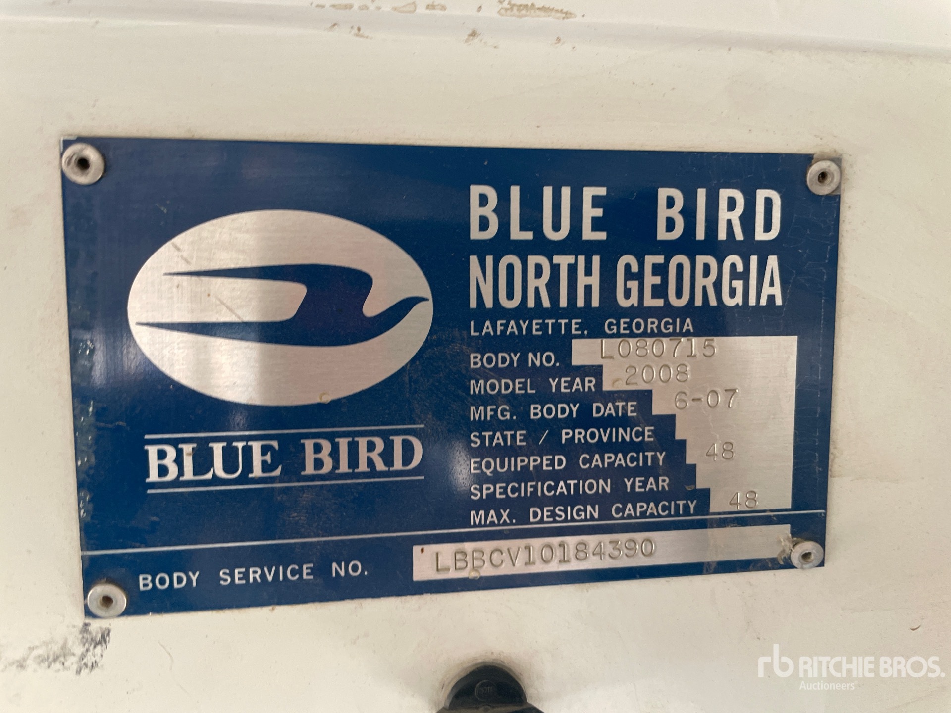 2008 Bluebird 48-Seat School