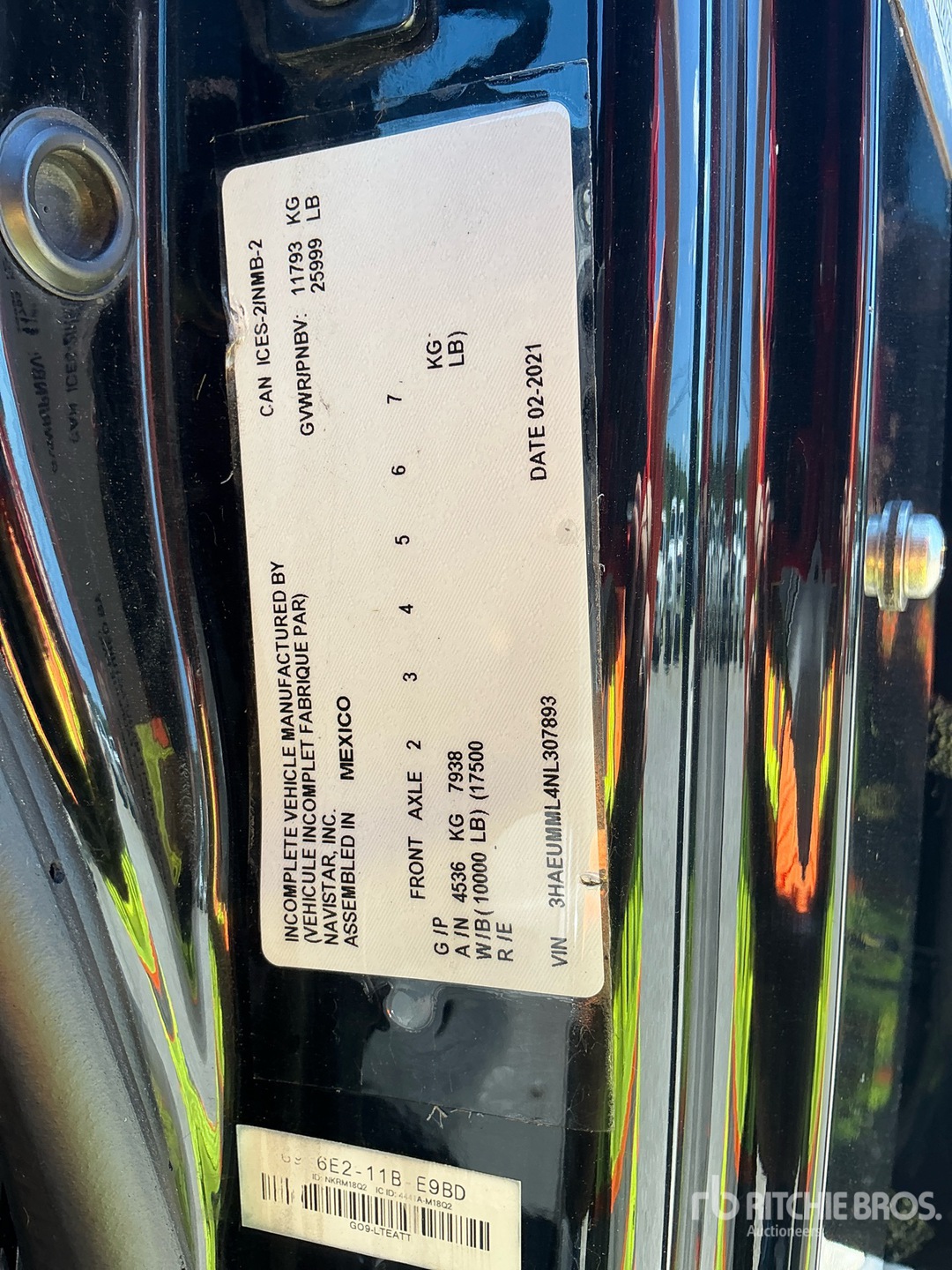 2022 International MV607