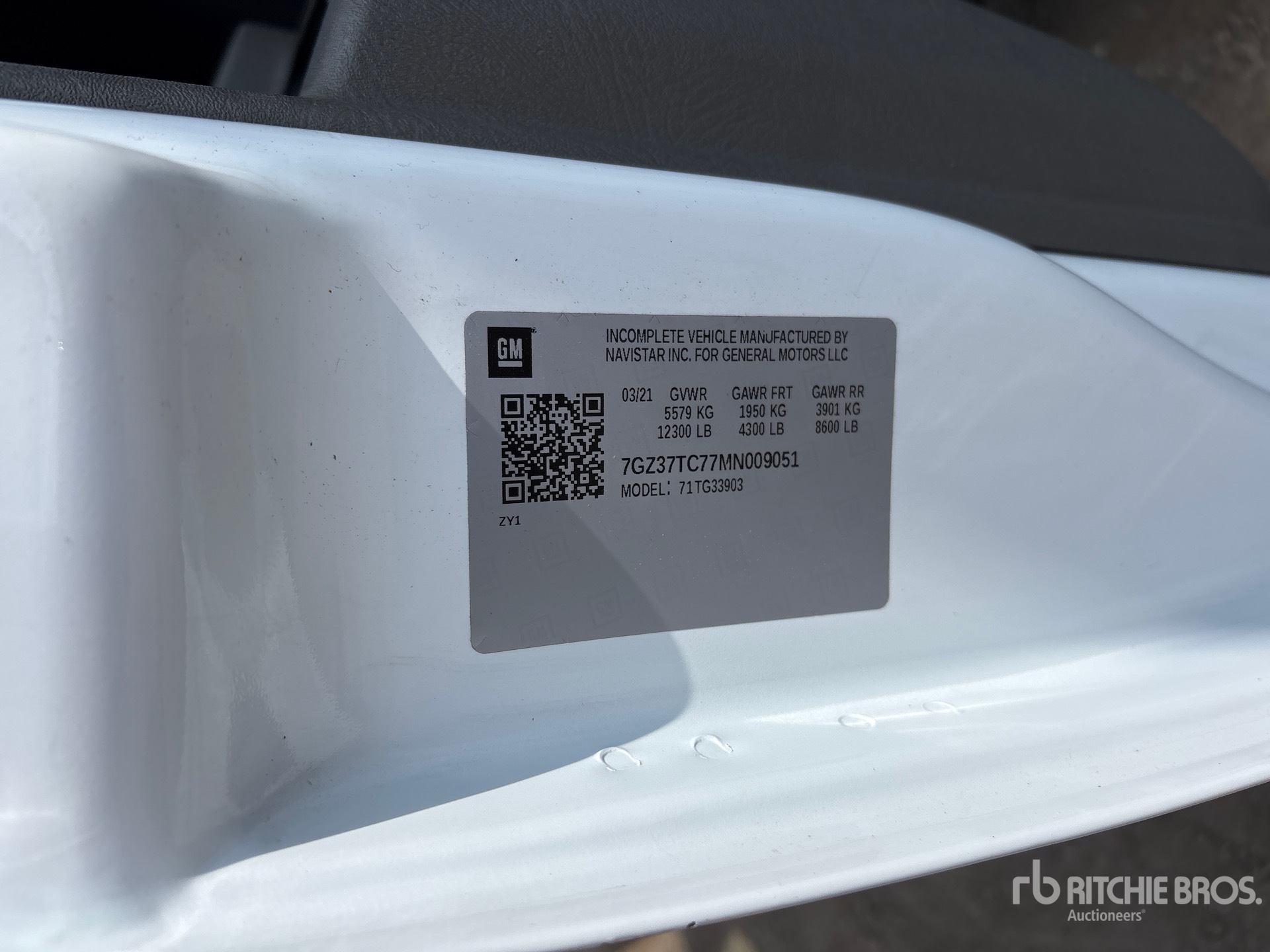 2021 GMC Savana G3500