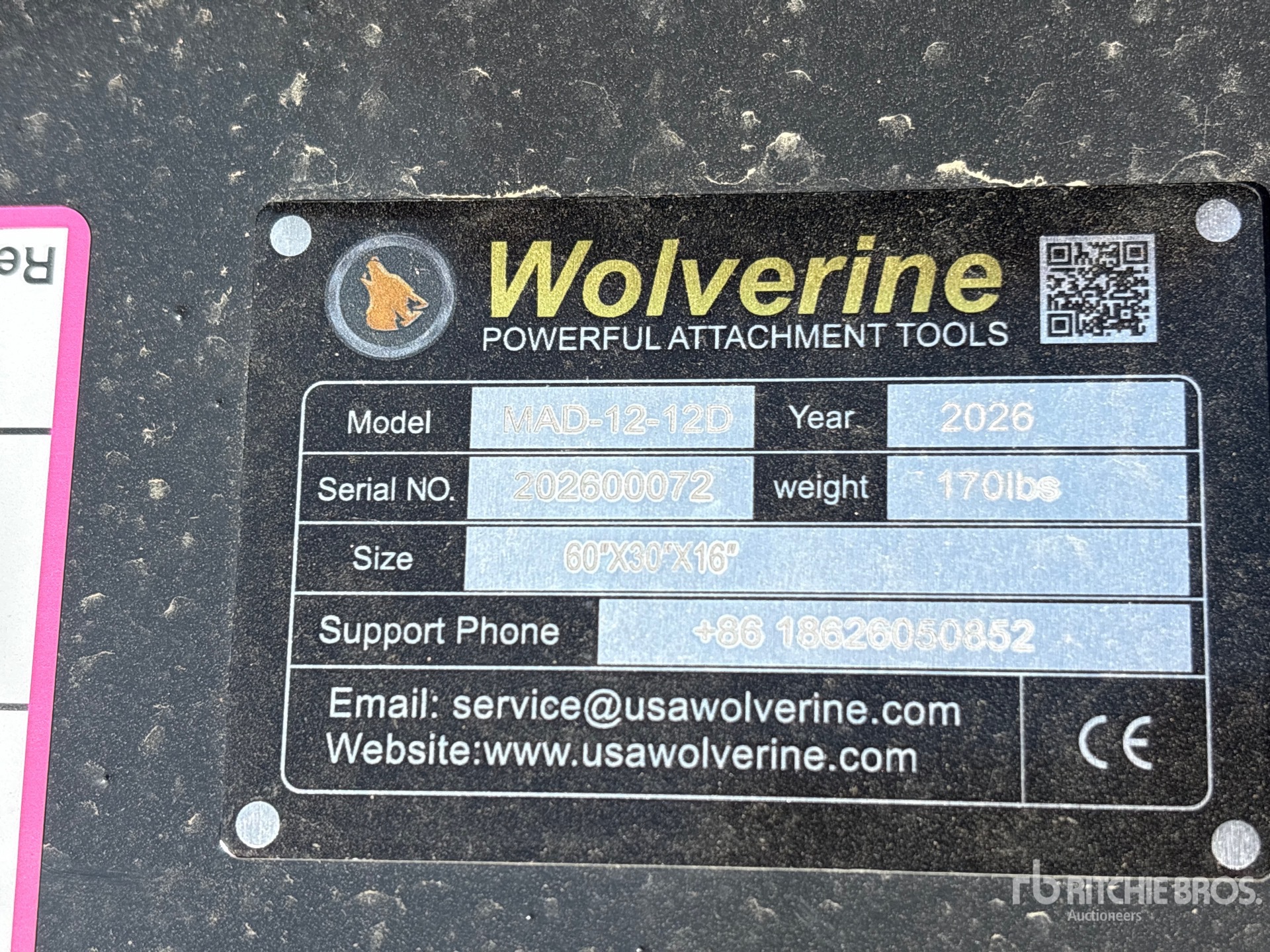 2026 Wolverine MAD-12-12D