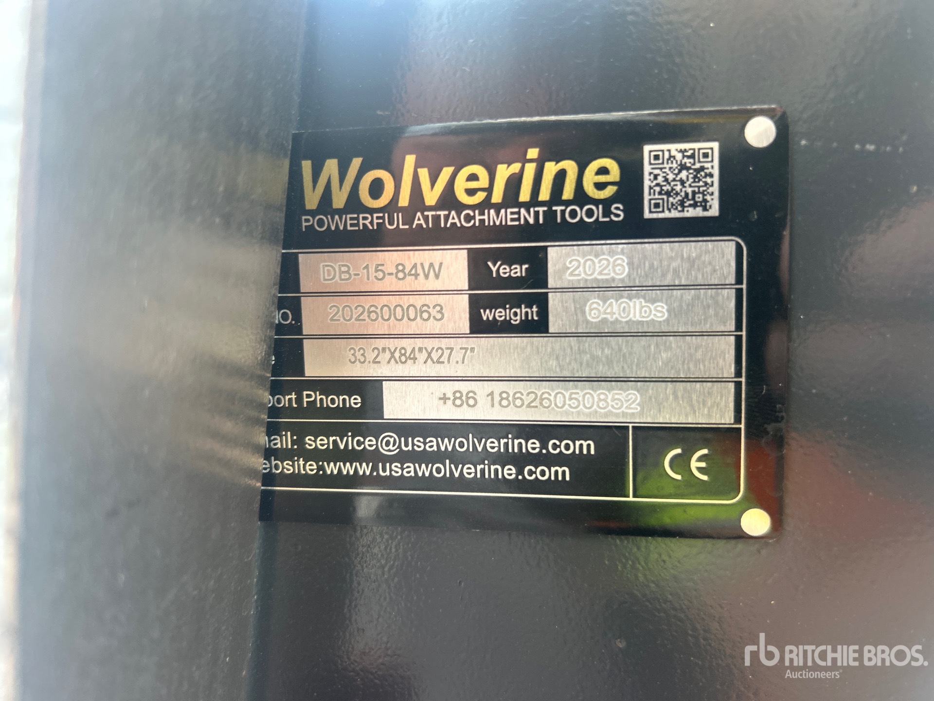 2026 Wolverine DB-15-84W