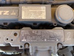 Engine with Emission Label