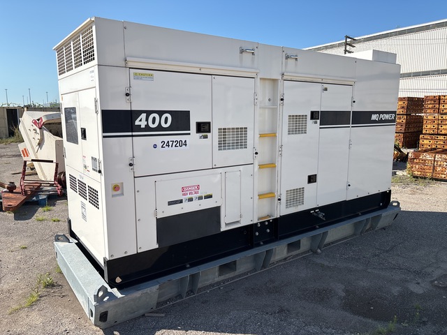 2021 (unverified) Multiquip DCA-400SSI4F3PB 400 kVA Skid-Mounted Generator Set