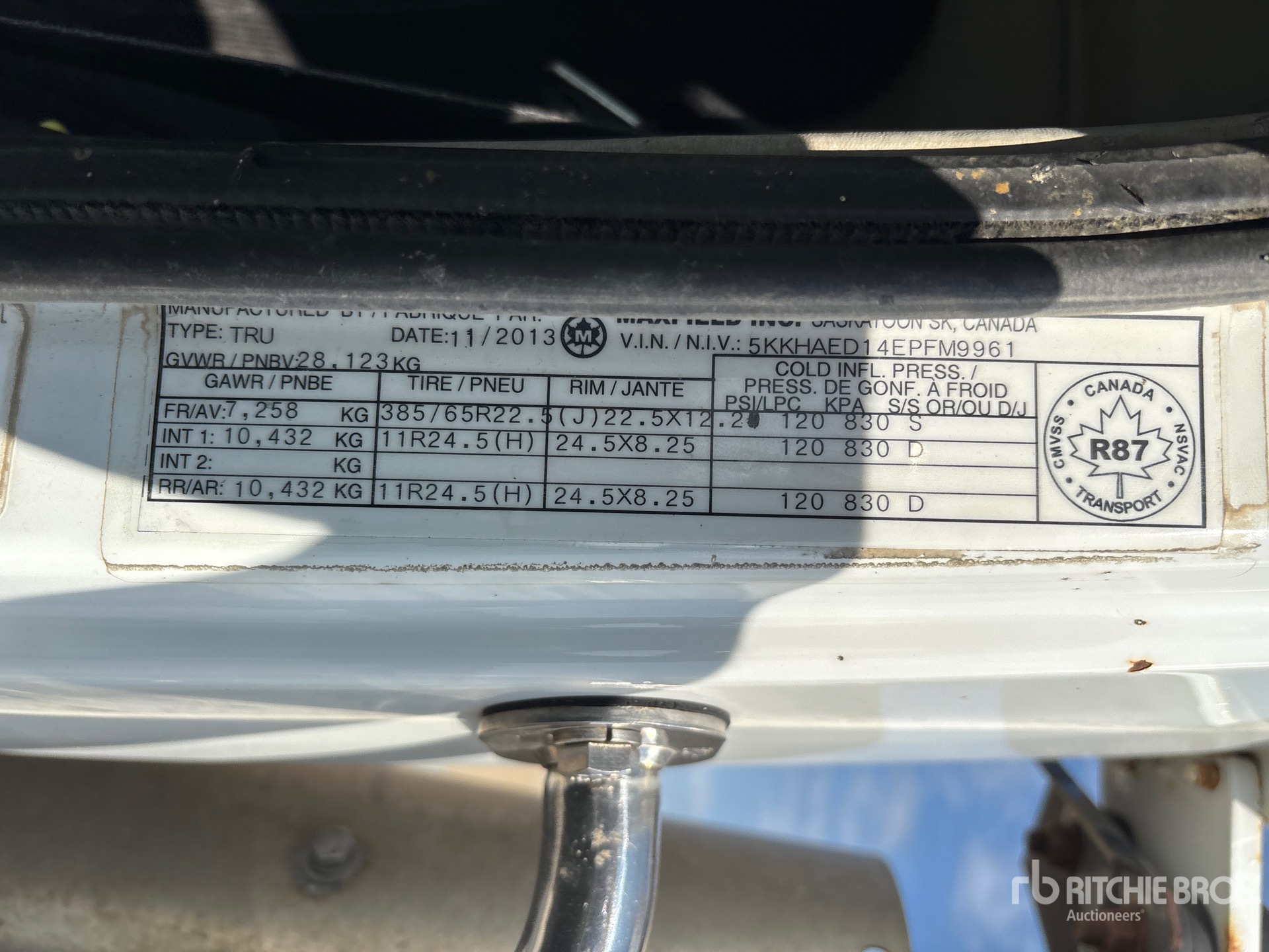 2014 Western Star 4900FA
