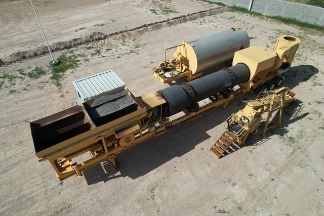 2012 CEI Nomad 6.5 Parallel Flow 130 TPH Portable Asphalt Plant