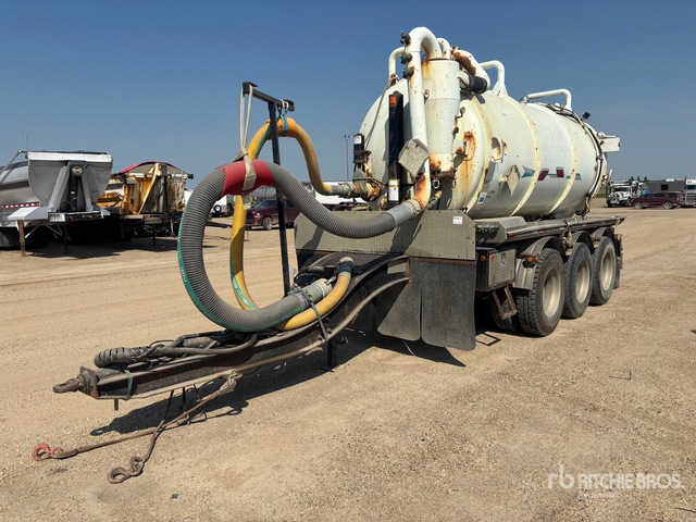 2007 Advance 13183 L T/a Pup Vacuum Tanker Trailer