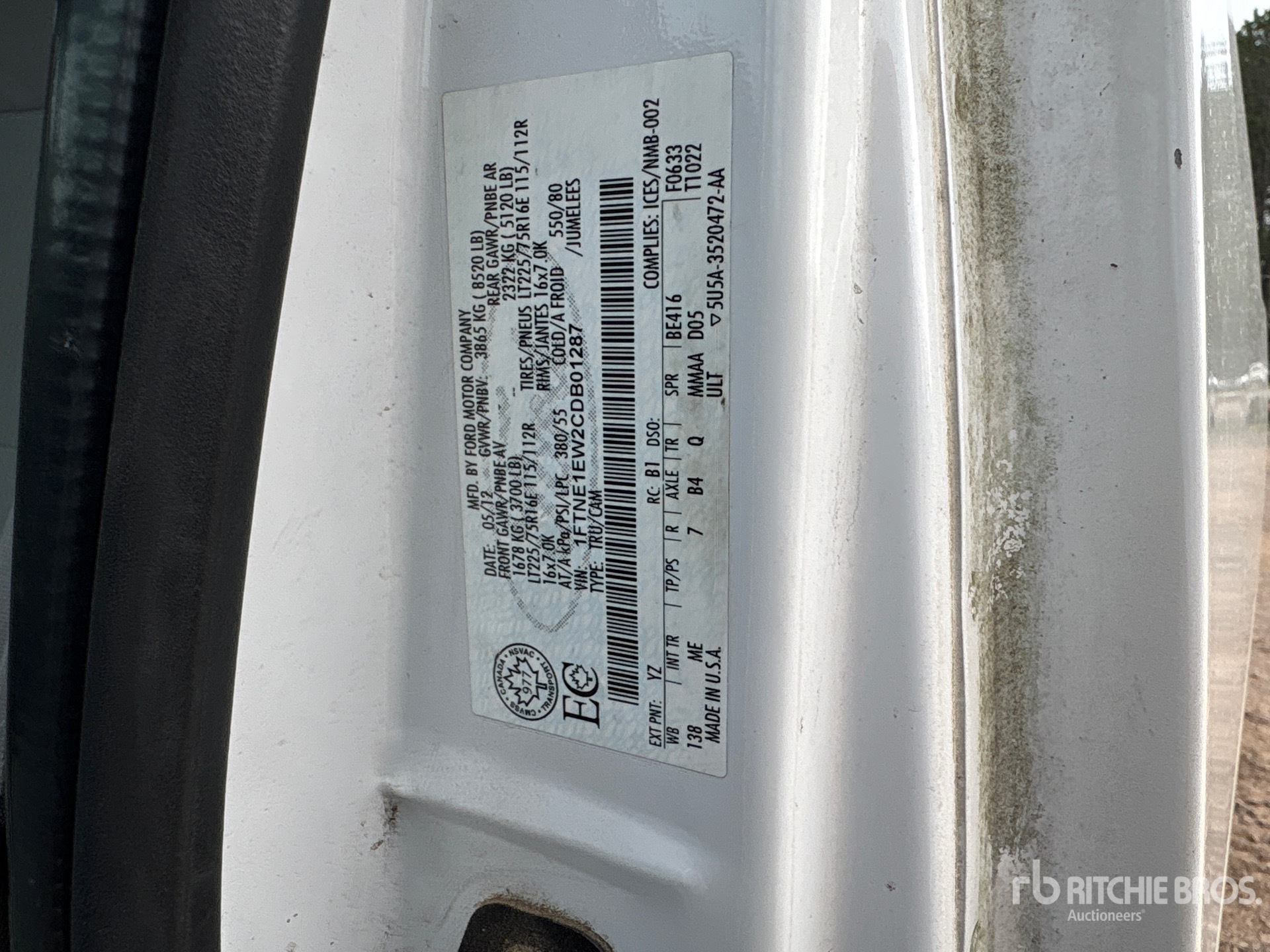 2012 Ford E-150