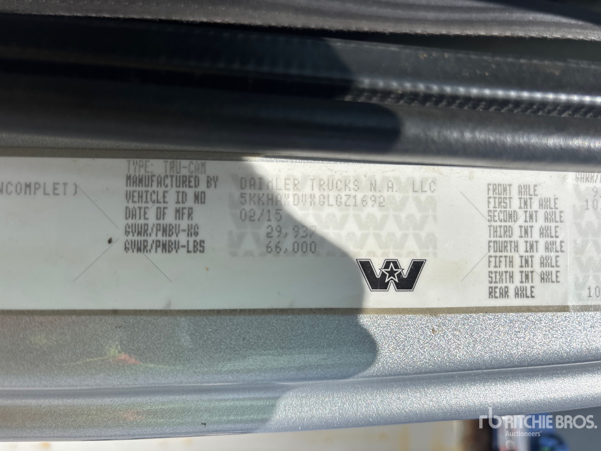 2016 Western Star 4700SB