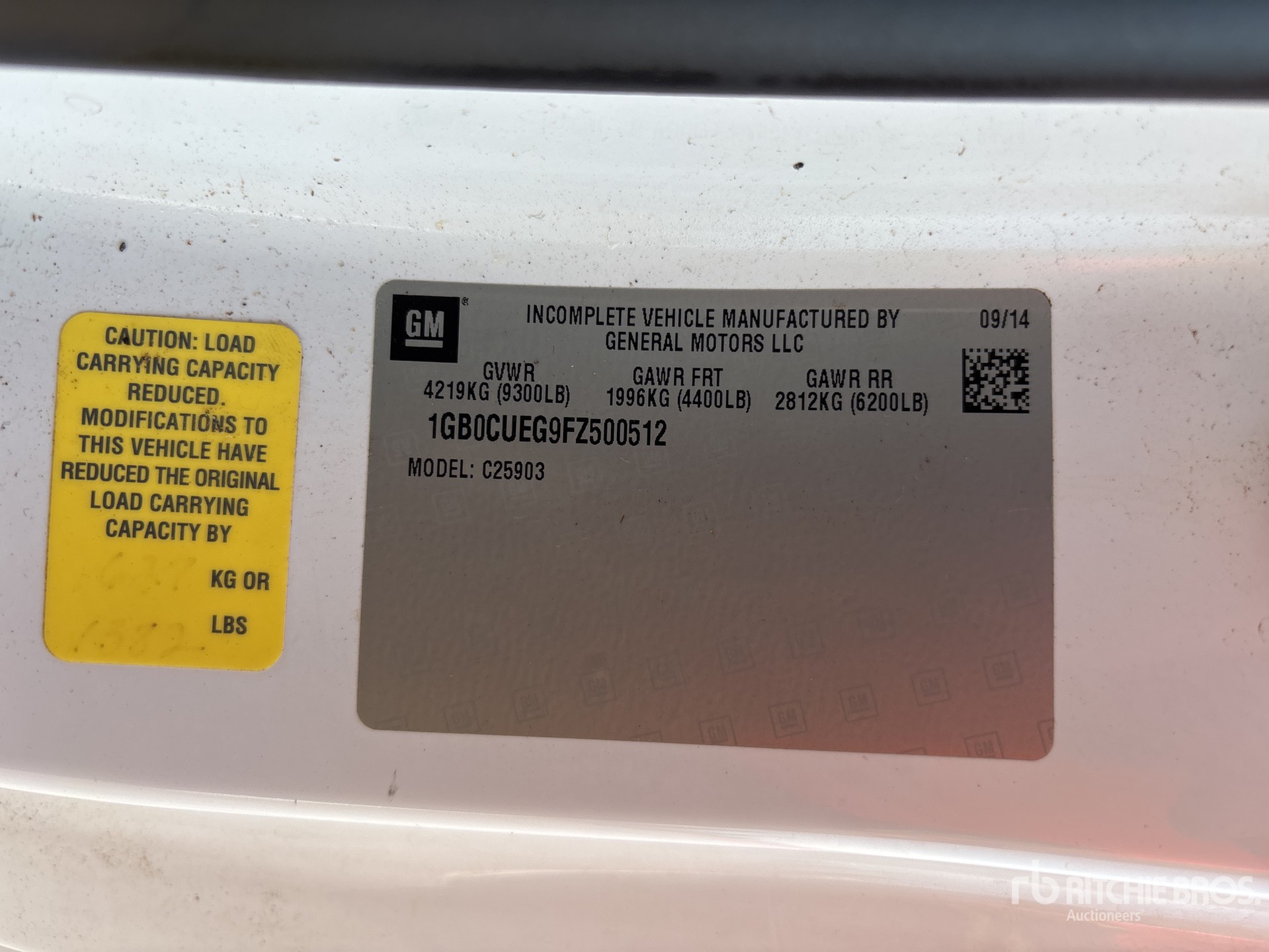2015 Chevrolet 2500