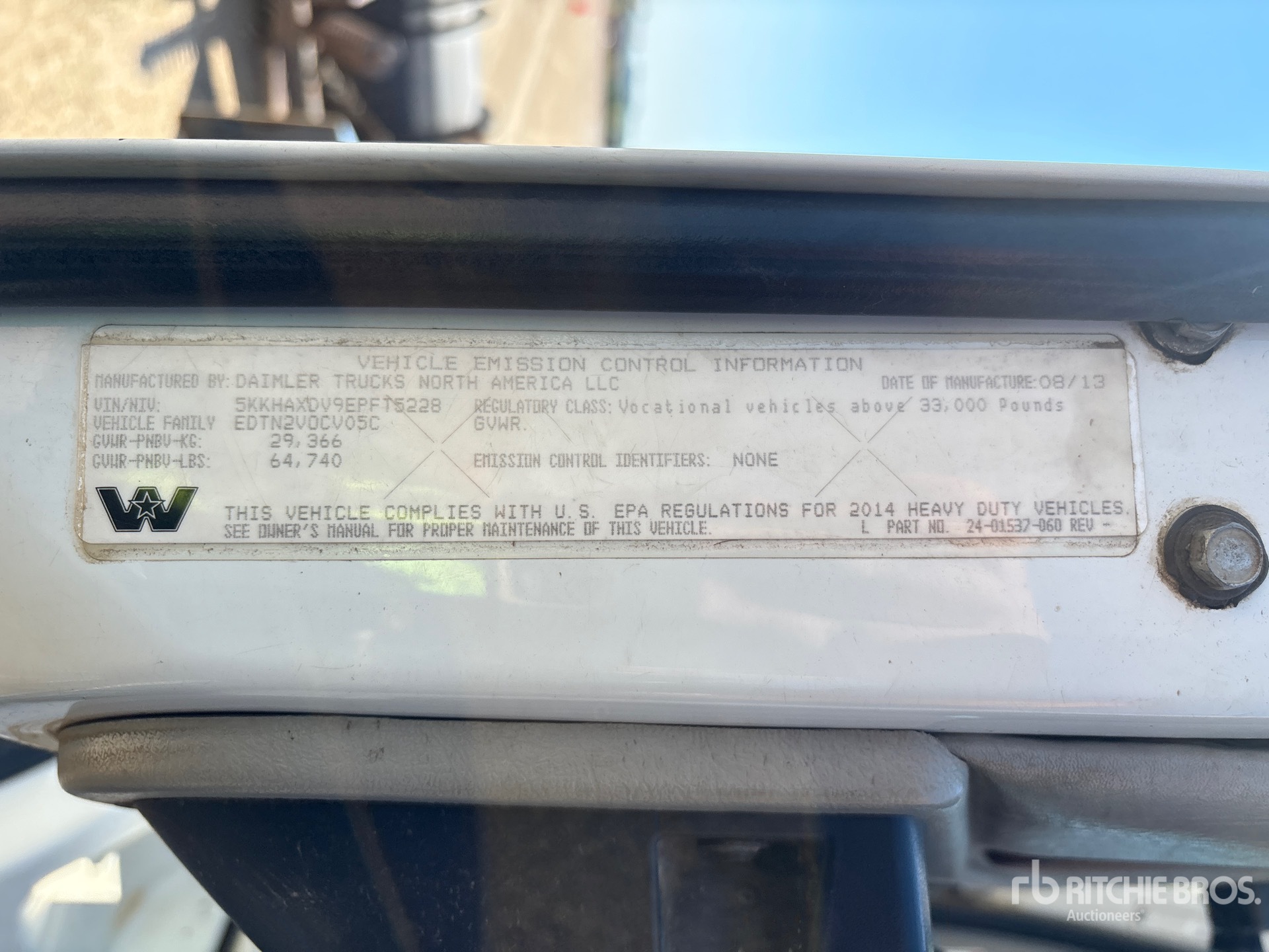 2014 Western Star 4700SB
