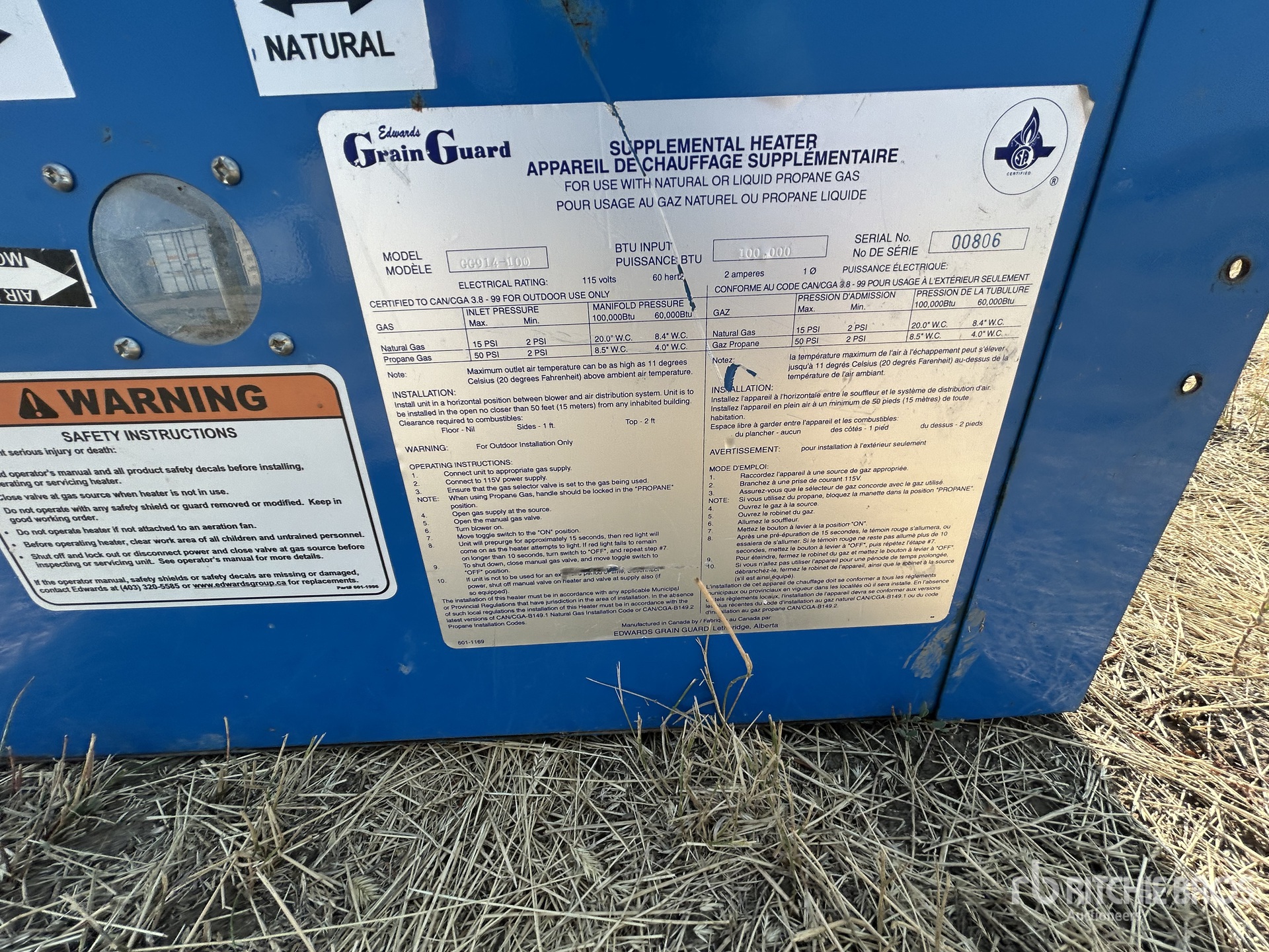 Edwards Grain Guard GC914-100