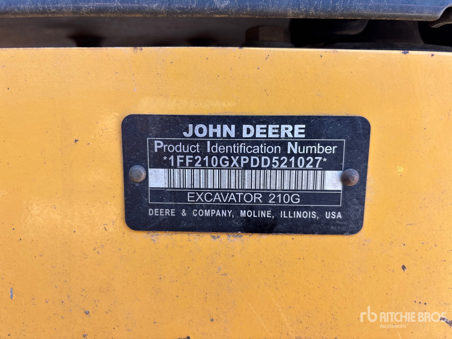 2013 John Deere 210G