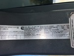 Engine with Emission Label