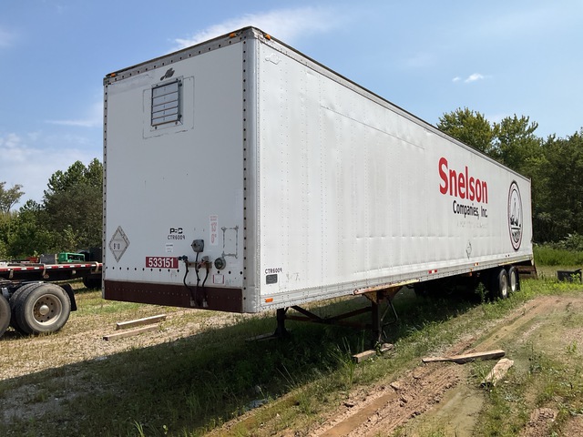 1998 Alloy ATVT-53 53 ft x 102 in T/A Van Trailer