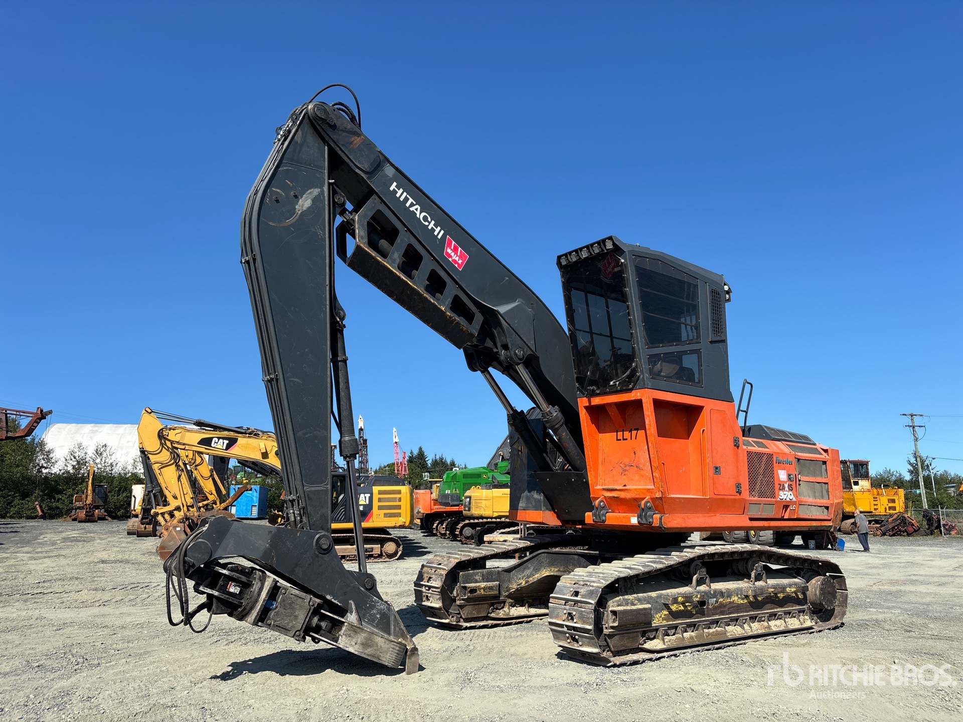 2018 Hitachi ZX370F-LL-6N