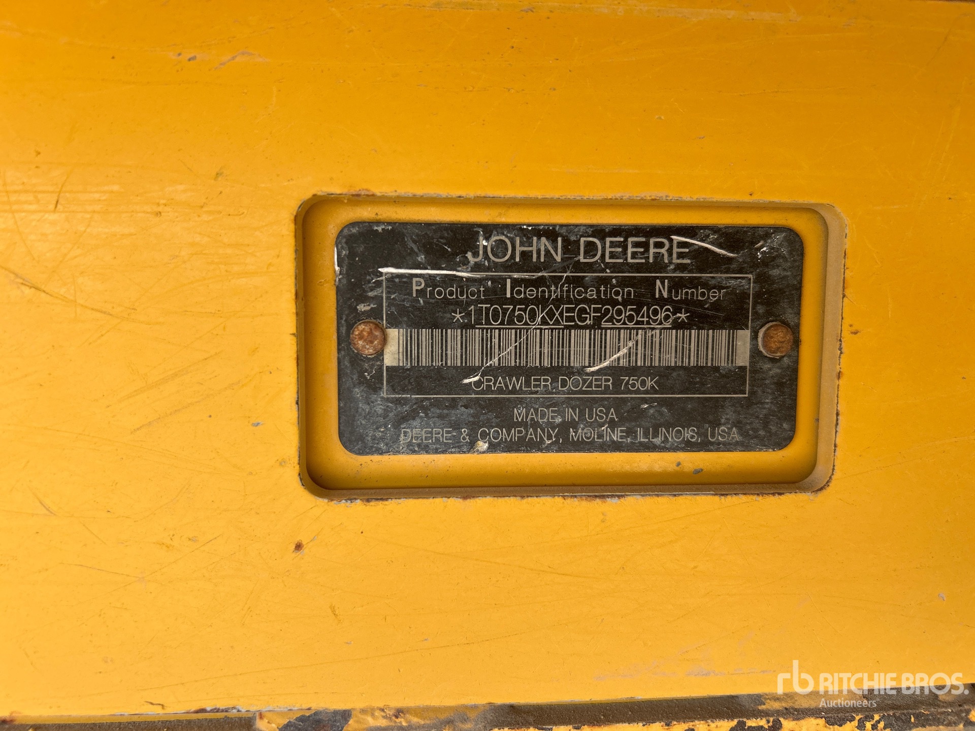 2016 John Deere 750K