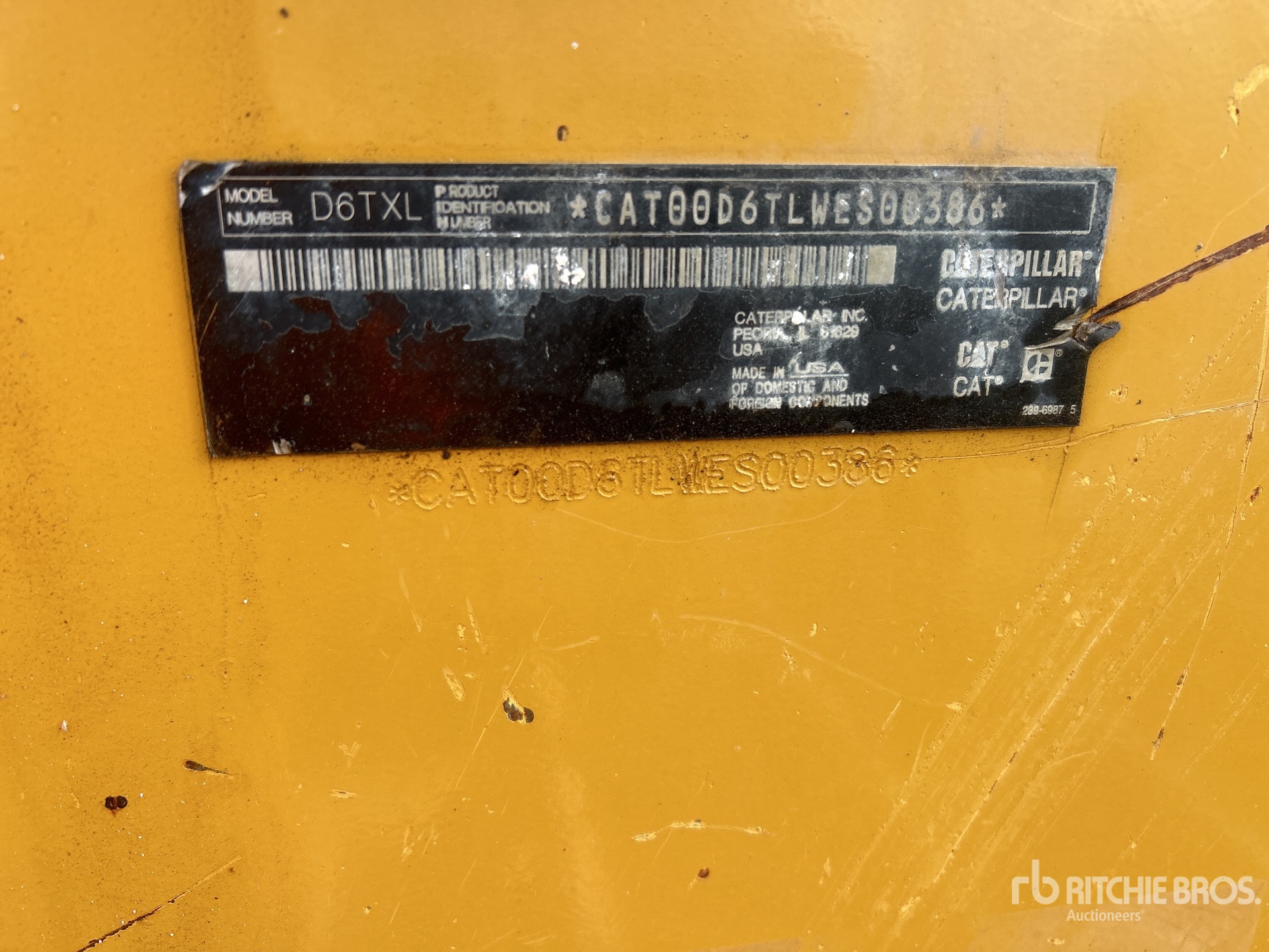 2016 Caterpillar D6T XL