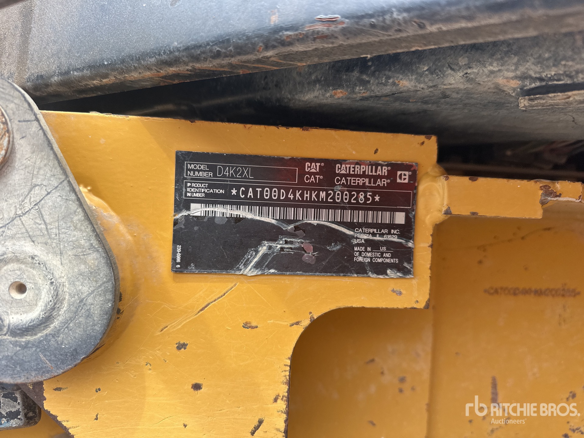 2016 Caterpillar D4K2XL