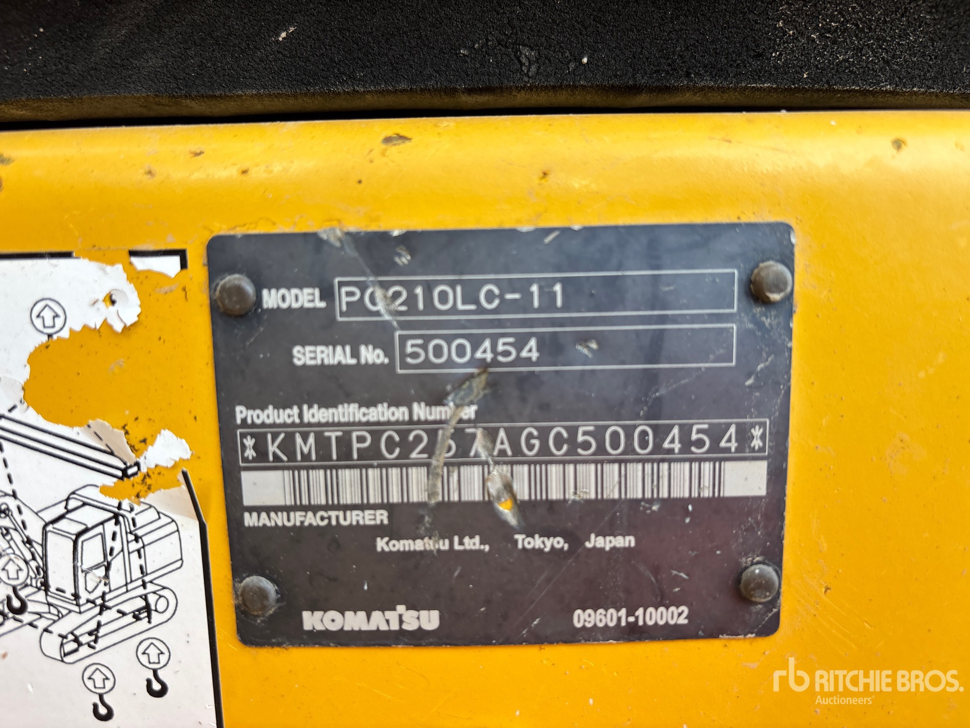 2017 Komatsu PC210LC-11