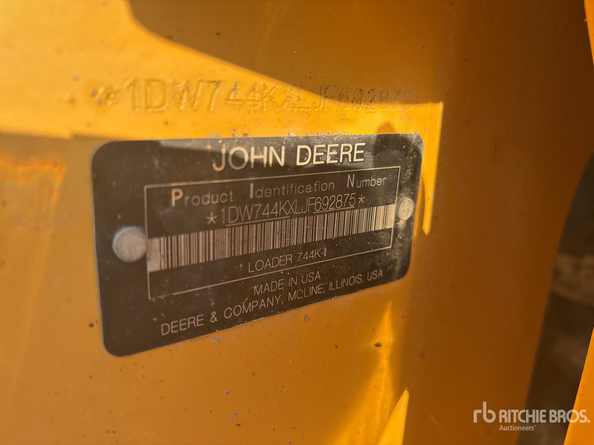 2019 John Deere 744K-II
