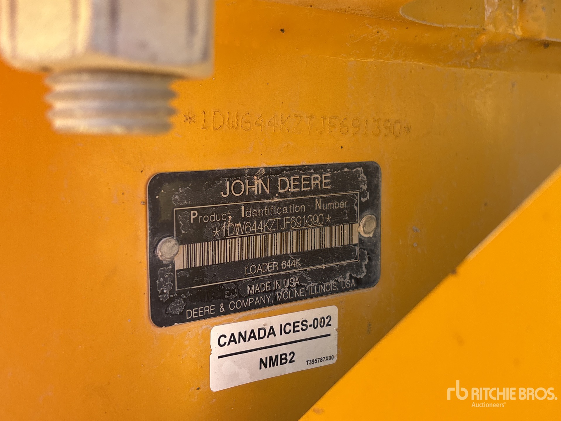 2018 John Deere 644 K