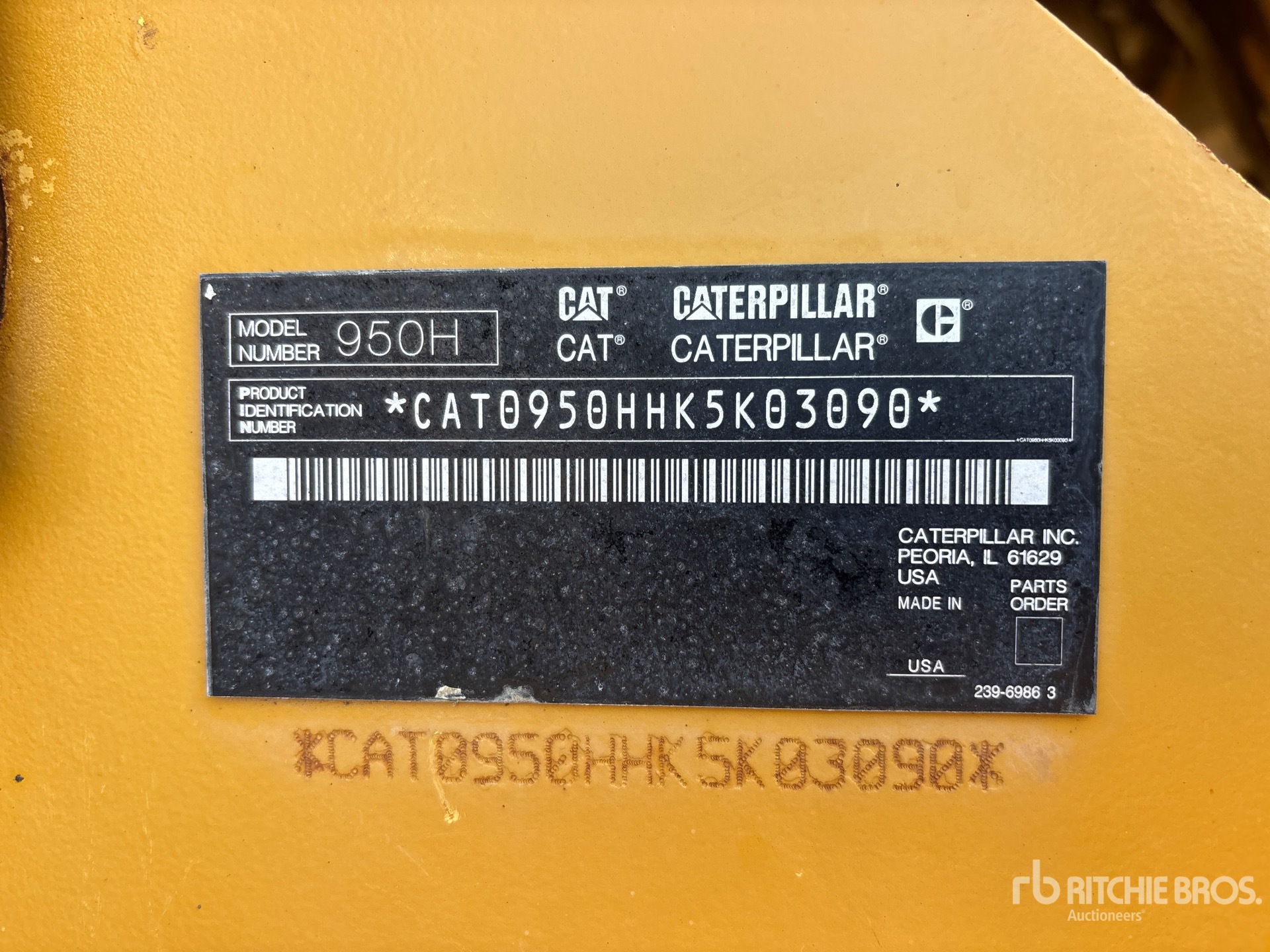 2010 Caterpillar 950H